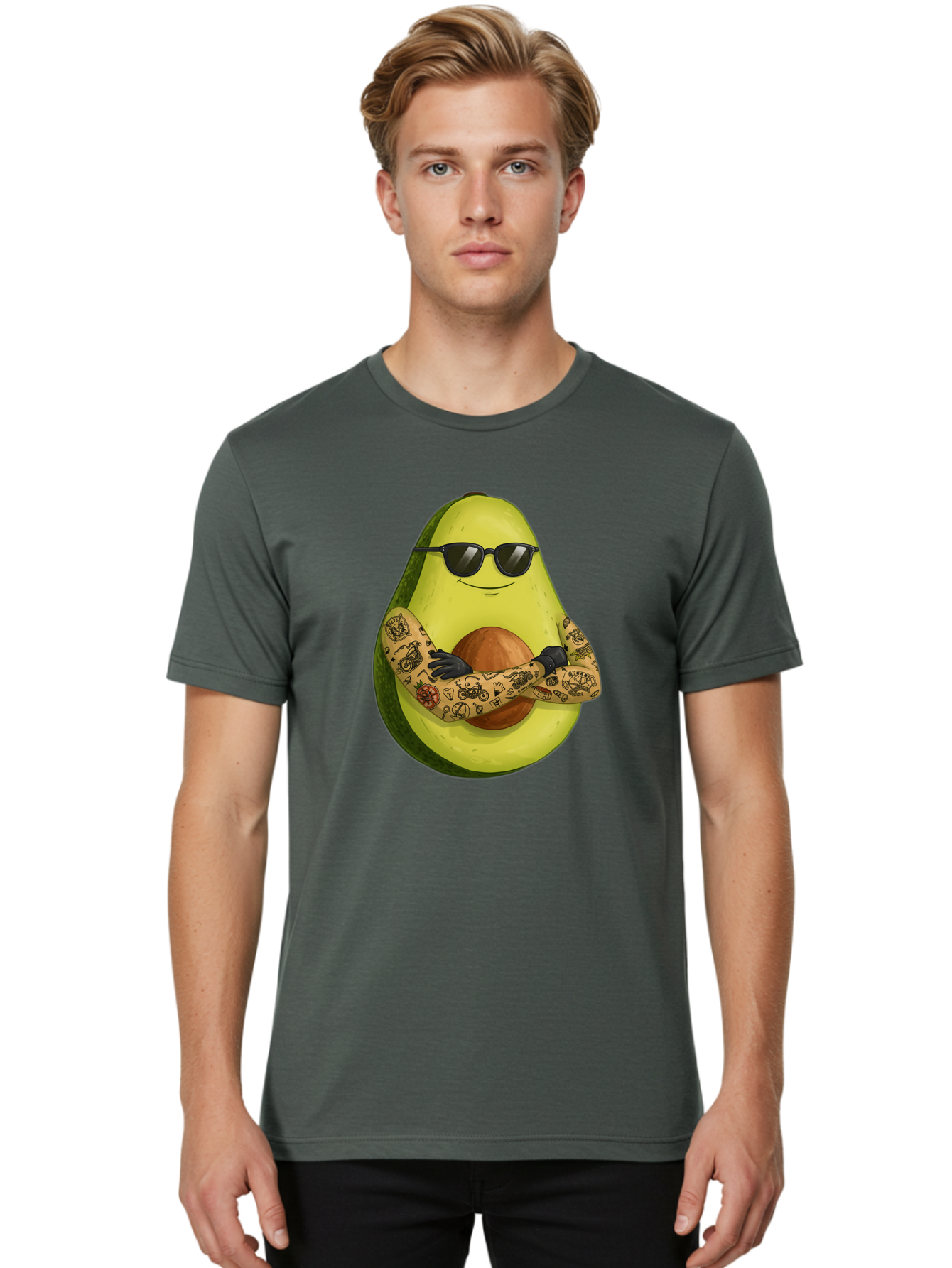 Avocado Men'S Graphic Tee, 100% Cotton, Comfortable Casual Summer Wear, Machine Washable, Vintage Camera, Old Camera, Antique Camera, Black Camera, Classic Photography, Photography Equipment, Nostalgic Device, Film Camera, Camera Art Baj986 18