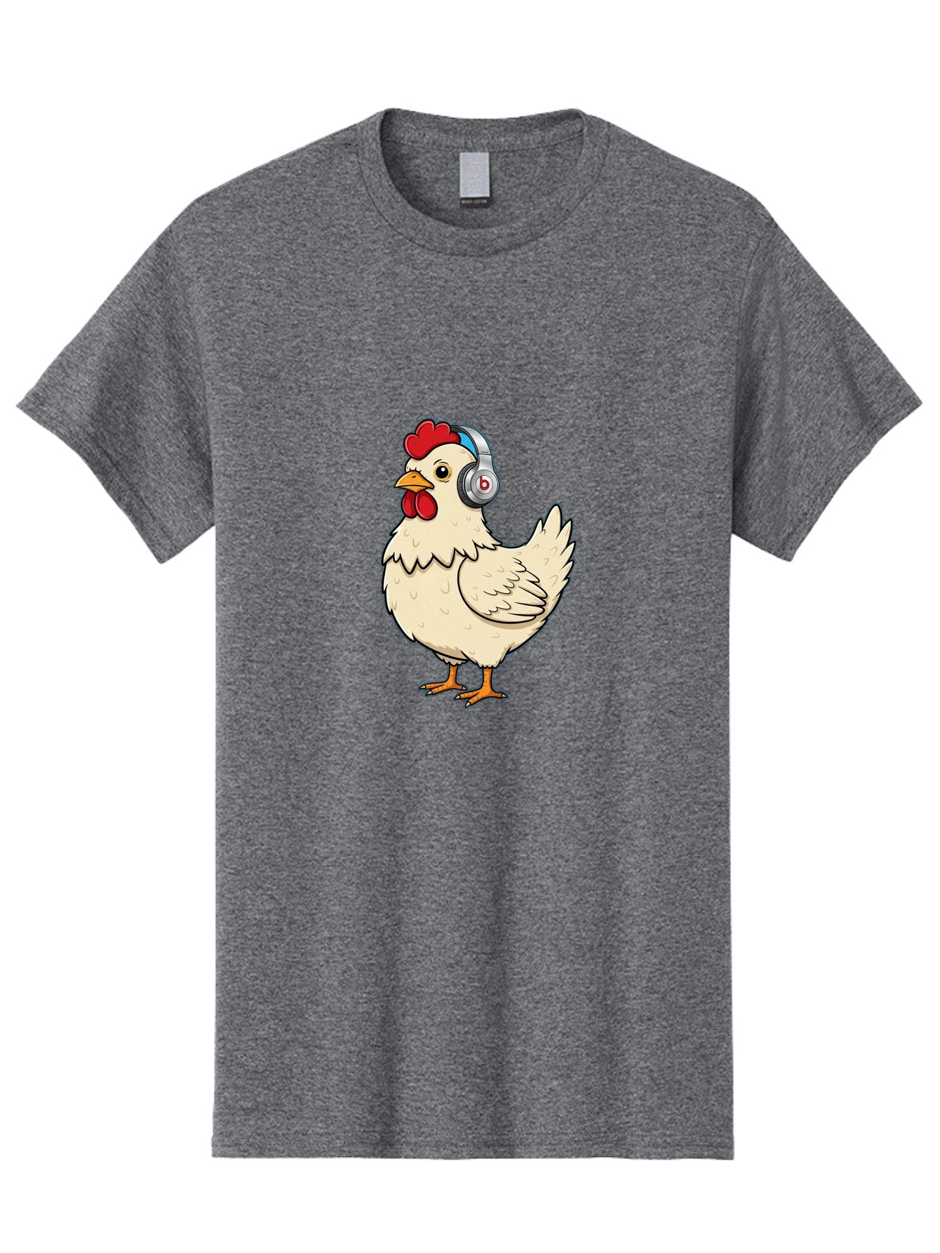 B-Headphones-Chicken Men'S Graphic Tee, 100% Cotton, Comfortable Casual Summer Wear, Machine Washable, Vintage Camera, Old Camera, Antique Camera, Black Camera, Classic Photography, Photography Equipment, Nostalgic Device, Film Camera, Baj990 13