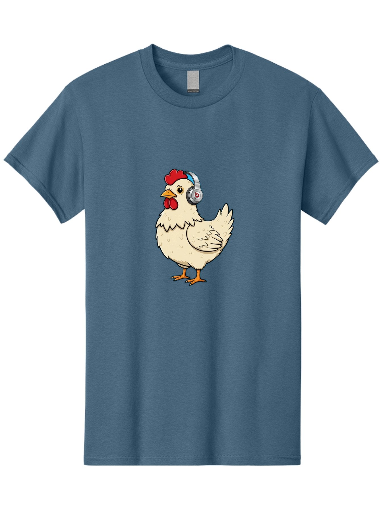 B-Headphones-Chicken Men'S Graphic Tee, 100% Cotton, Comfortable Casual Summer Wear, Machine Washable, Vintage Camera, Old Camera, Antique Camera, Black Camera, Classic Photography, Photography Equipment, Nostalgic Device, Film Camera, Baj990 7
