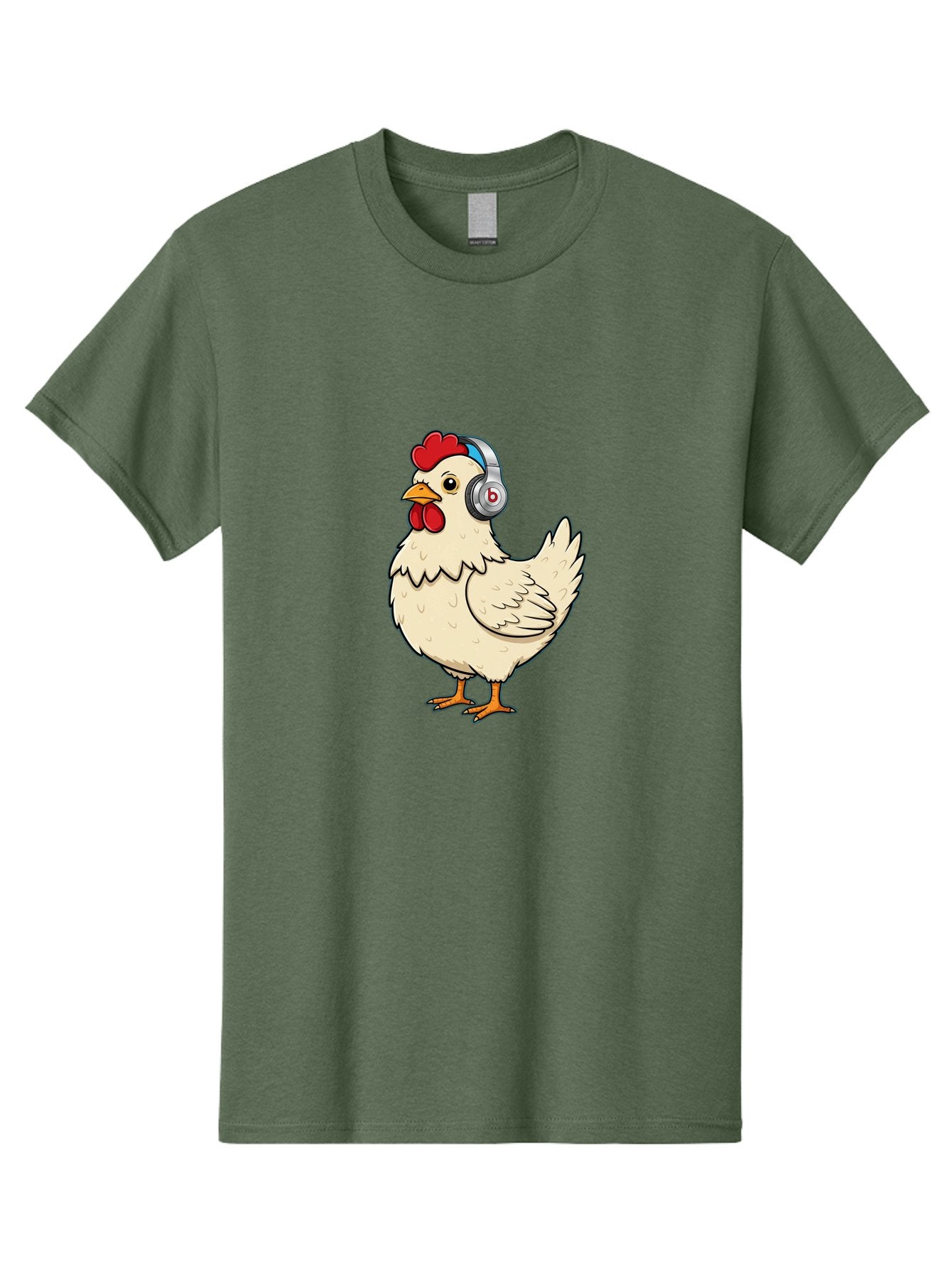 B-Headphones-Chicken Men'S Graphic Tee, 100% Cotton, Comfortable Casual Summer Wear, Machine Washable, Vintage Camera, Old Camera, Antique Camera, Black Camera, Classic Photography, Photography Equipment, Nostalgic Device, Film Camera, Baj990 11