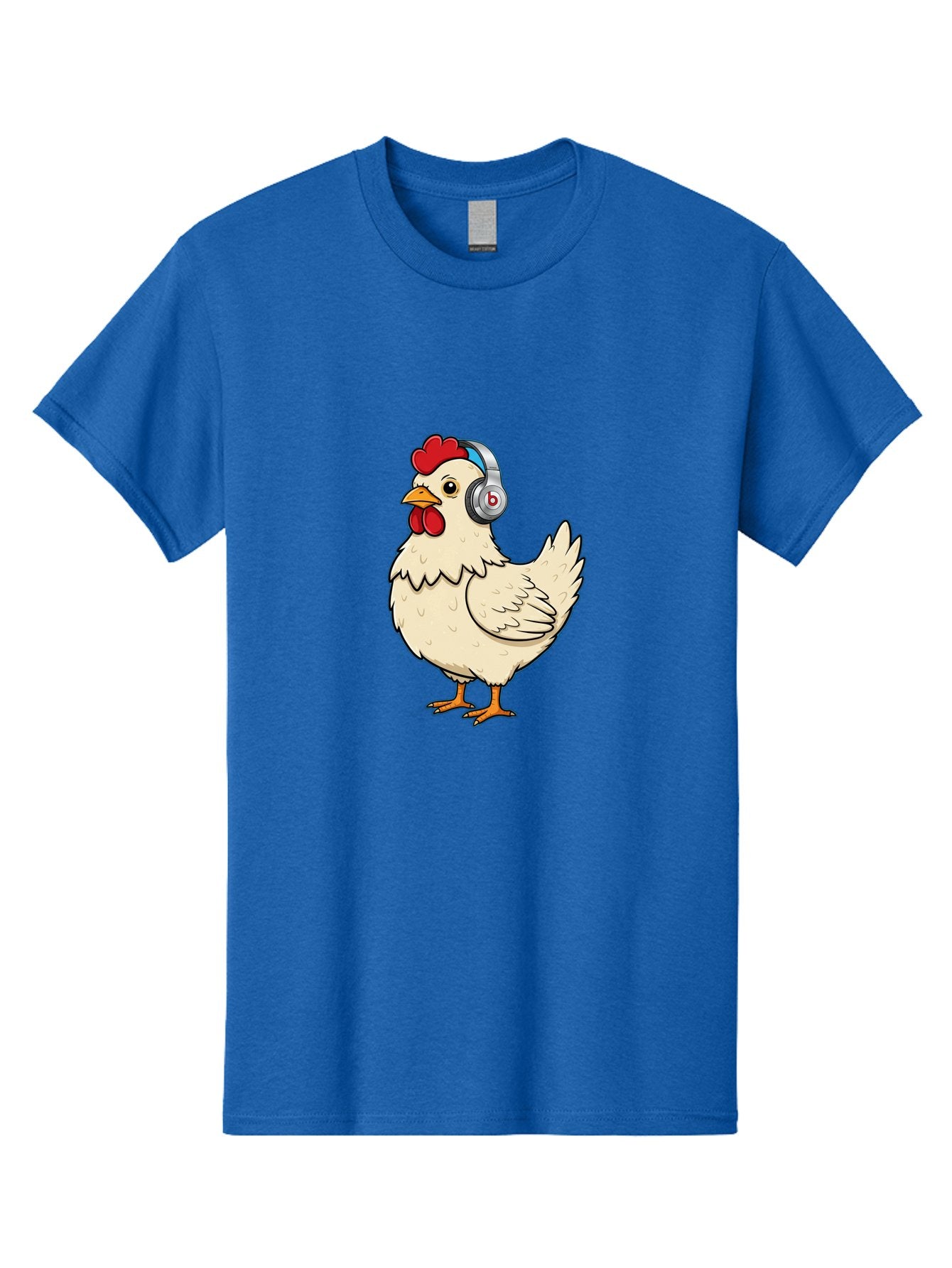 B-Headphones-Chicken Men'S Graphic Tee, 100% Cotton, Comfortable Casual Summer Wear, Machine Washable, Vintage Camera, Old Camera, Antique Camera, Black Camera, Classic Photography, Photography Equipment, Nostalgic Device, Film Camera, Baj990