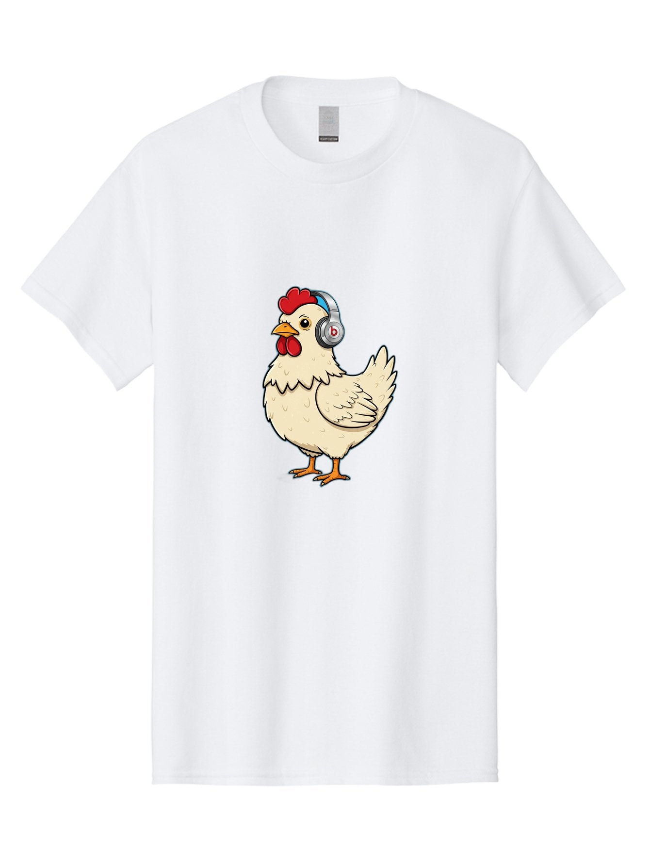 B-Headphones-Chicken Men'S Graphic Tee, 100% Cotton, Comfortable Casual Summer Wear, Machine Washable, Vintage Camera, Old Camera, Antique Camera, Black Camera, Classic Photography, Photography Equipment, Nostalgic Device, Film Camera, Baj990 8