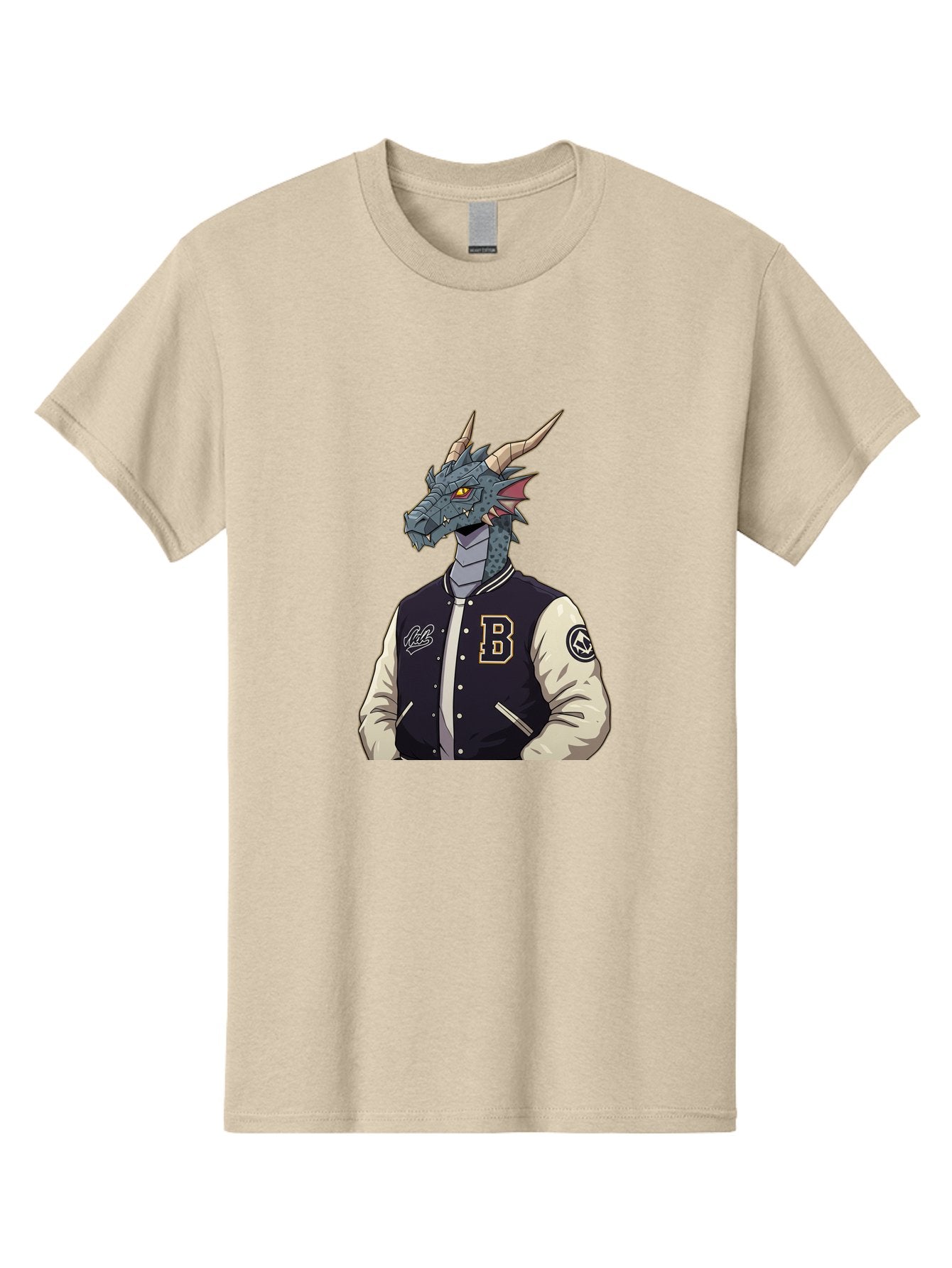 B-Letter-Jacket-Dragon Men'S Graphic Tee, 100% Cotton, Comfortable Casual Summer Wear, Machine Washable, Vintage Camera, Old Camera, Antique Camera, Black Camera, Classic Photography, Photography Equipment, Nostalgic Device, Film Camera, Baj992 7