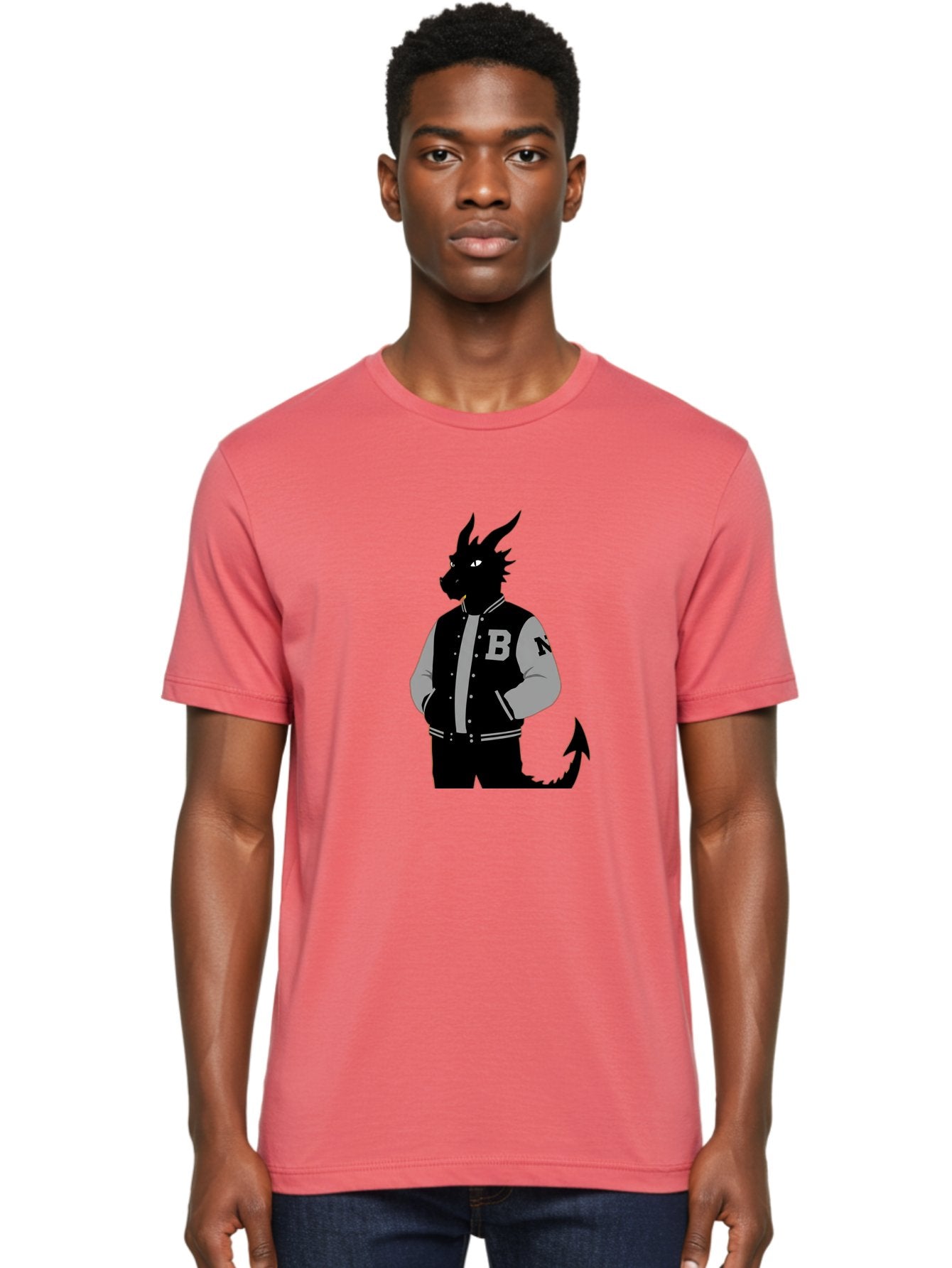 B-Lettermark-Dragon Men'S Graphic Tee, 100% Cotton, Comfortable Casual Summer Wear, Machine Washable, Vintage Camera, Old Camera, Antique Camera, Black Camera, Classic Photography, Photography Equipment, Nostalgic Device, Film Camera, Baj995 17