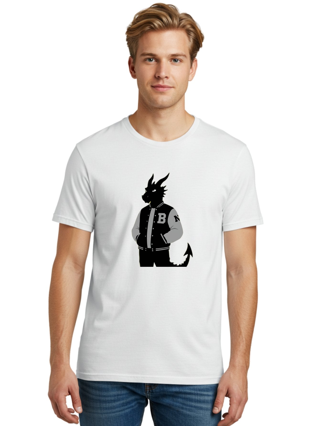 B-Lettermark-Dragon Men'S Graphic Tee, 100% Cotton, Comfortable Casual Summer Wear, Machine Washable, Vintage Camera, Old Camera, Antique Camera, Black Camera, Classic Photography, Photography Equipment, Nostalgic Device, Film Camera, Baj995 27