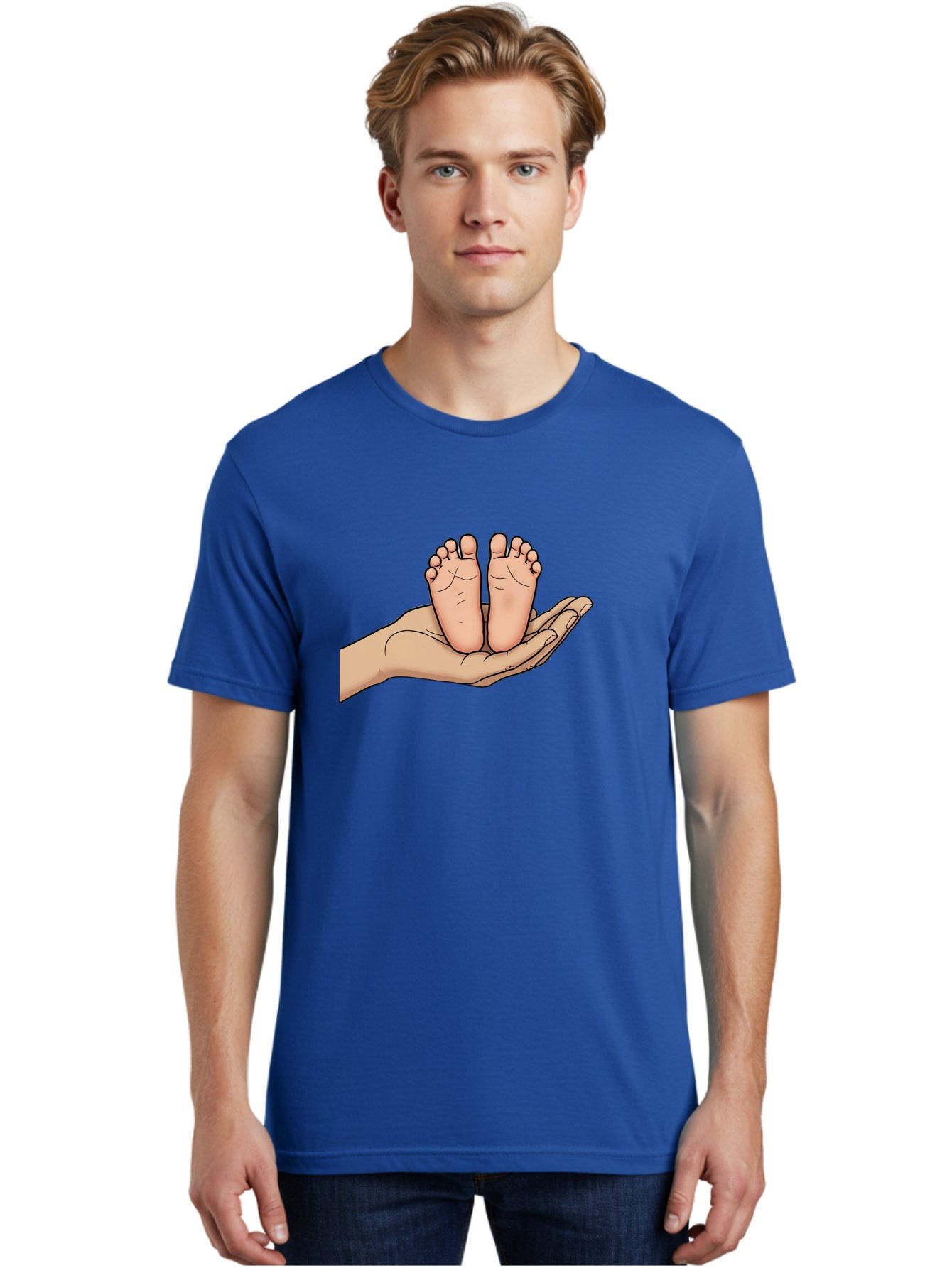 Baby-Feet-3 Men'S Graphic Tee, 100% Cotton, Comfortable Casual Summer Wear, Machine Washable, Vintage Camera, Old Camera, Antique Camera, Black Camera, Classic Photography, Photography Equipment, Nostalgic Device, Film Camera, Camera Art Bak003 23