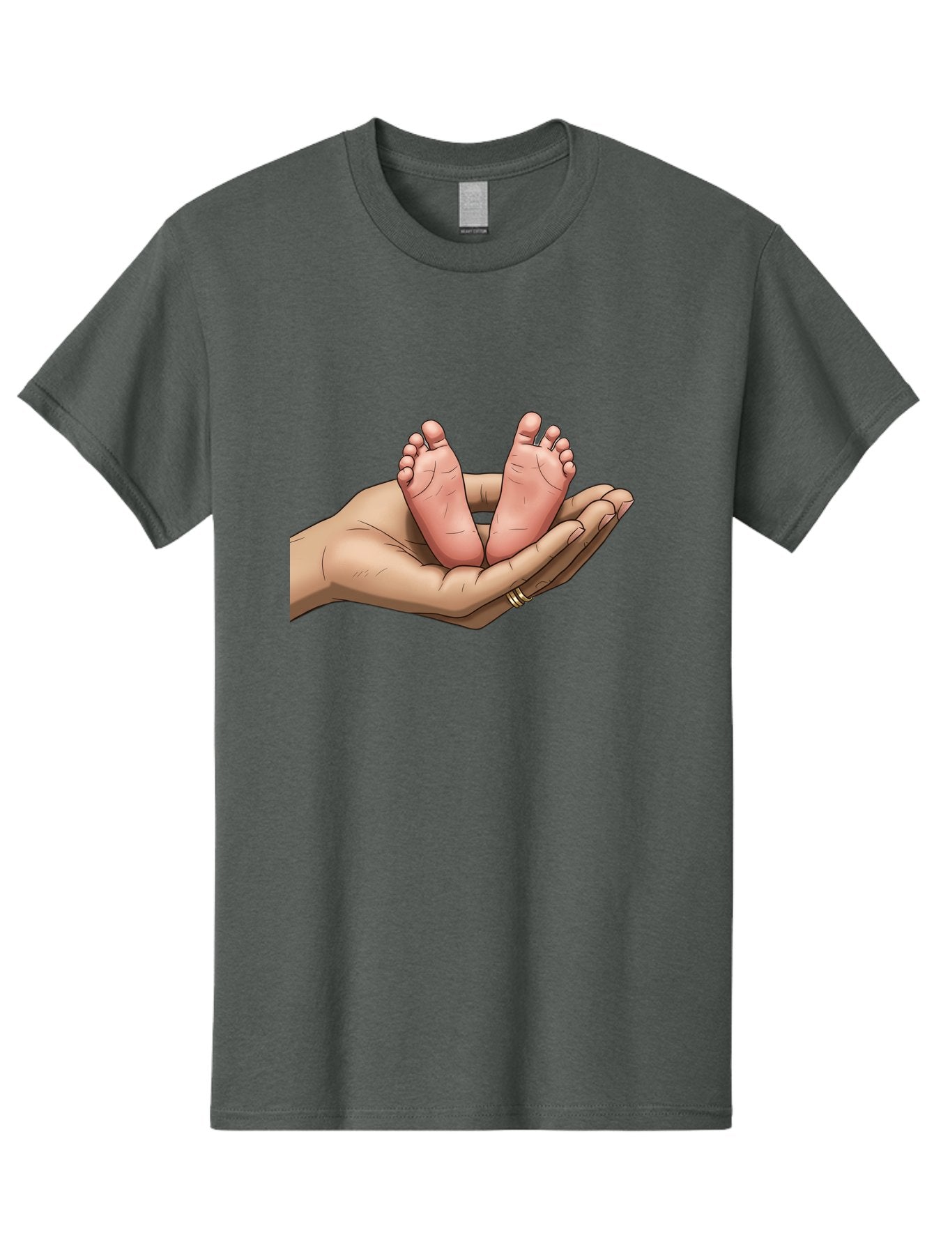 Baby-Feet-4 Men'S Graphic Tee, 100% Cotton, Comfortable Casual Summer Wear, Machine Washable, Vintage Camera, Old Camera, Antique Camera, Black Camera, Classic Photography, Photography Equipment, Nostalgic Device, Film Camera, Camera Art Bak004