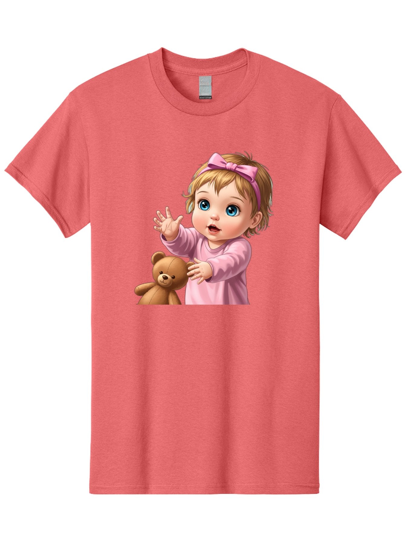 Baby-Girl-With-Teddy-3 Men'S Graphic Tee, 100% Cotton, Comfortable Casual Summer Wear, Machine Washable, Vintage Camera, Old Camera, Antique Camera, Black Camera, Classic Photography, Photography Equipment, Nostalgic Device, Film Camera, Bak010 12