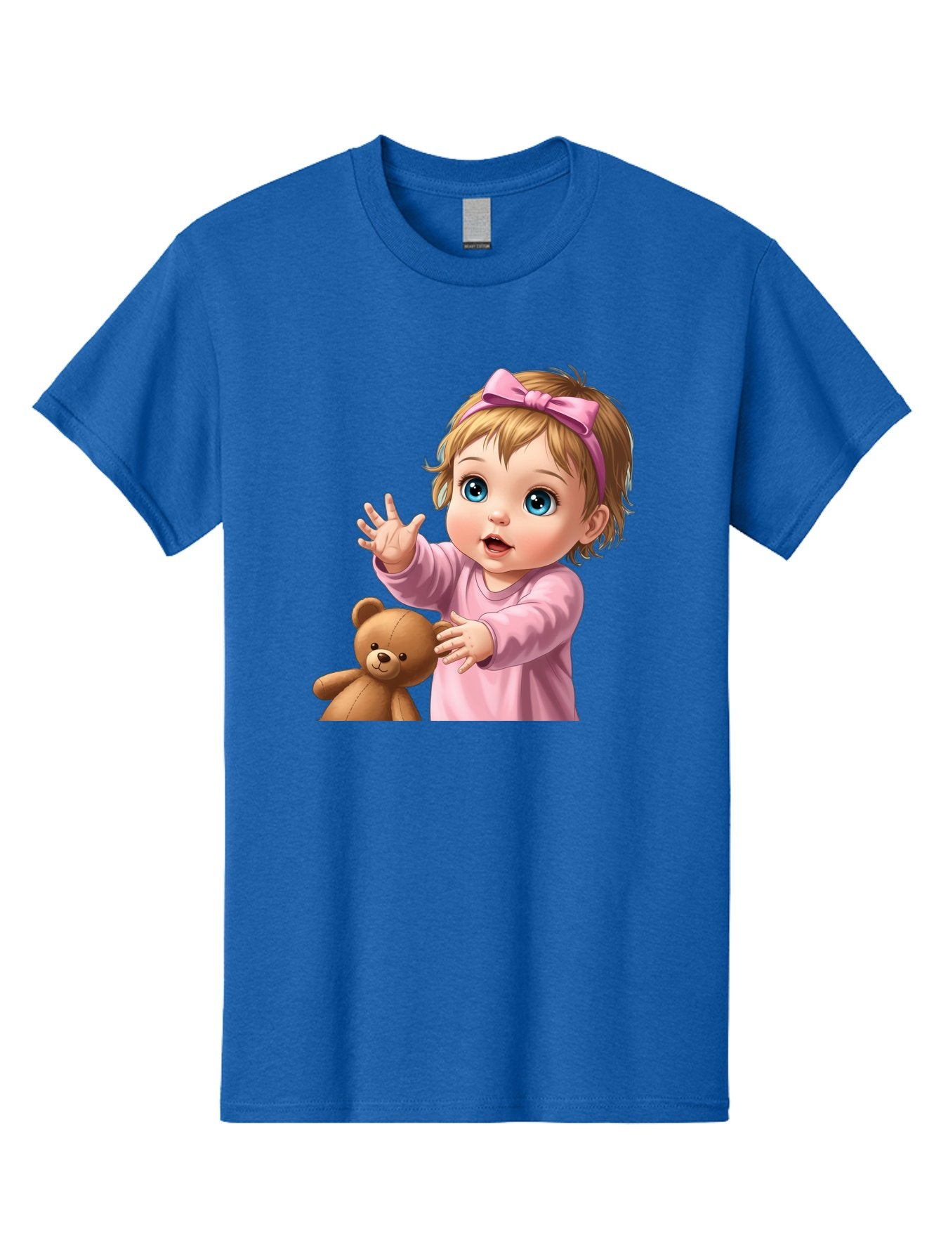 Baby-Girl-With-Teddy-3 Men'S Graphic Tee, 100% Cotton, Comfortable Casual Summer Wear, Machine Washable, Vintage Camera, Old Camera, Antique Camera, Black Camera, Classic Photography, Photography Equipment, Nostalgic Device, Film Camera, Bak010 7