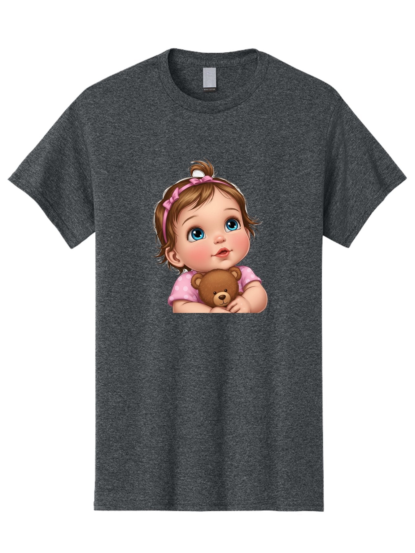 Baby-Girl-With-Teddy-Bear-2 Men'S Graphic Tee, 100% Cotton, Comfortable Casual Summer Wear, Machine Washable, Vintage Camera, Old Camera, Antique Camera, Black Camera, Classic Photography, Photography Equipment, Nostalgic Device, Film Camera, Bak012 15