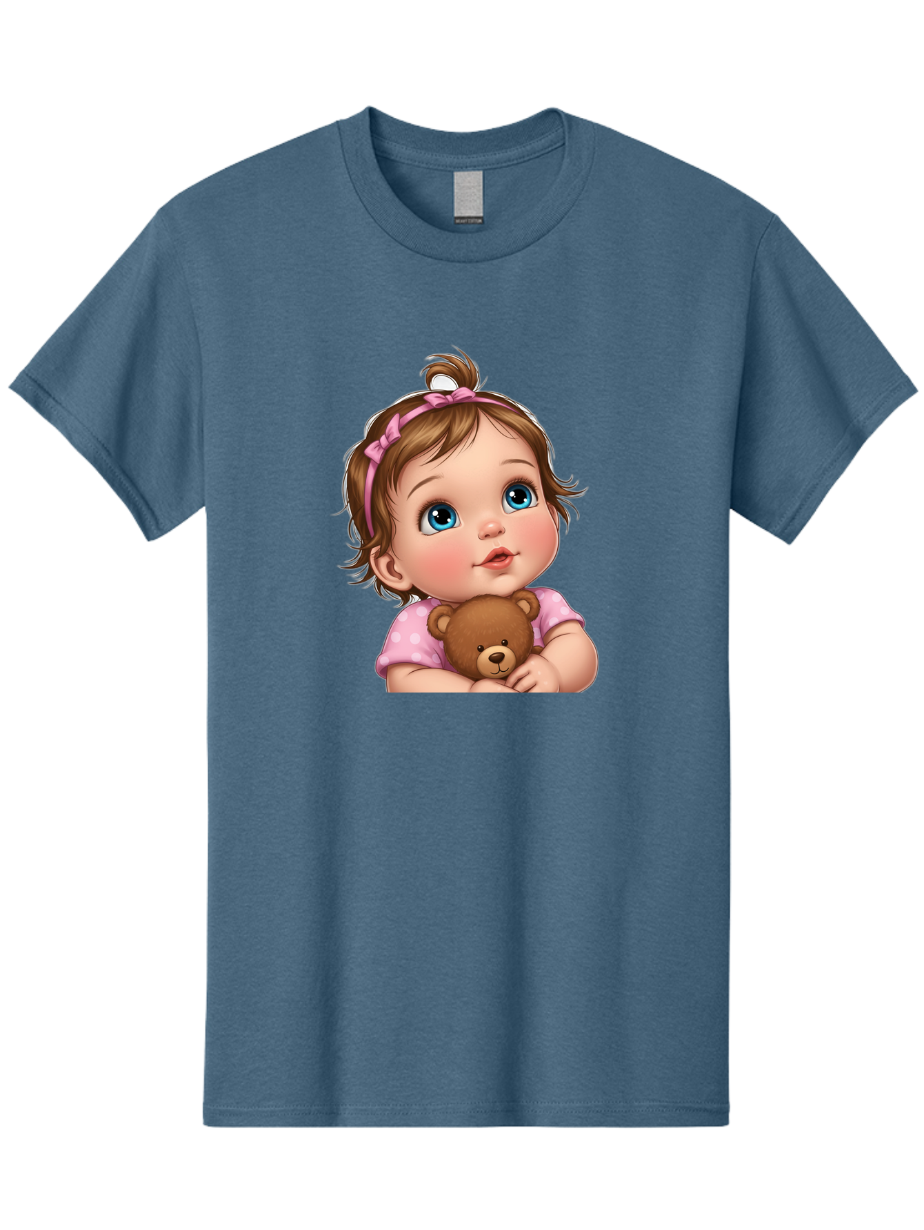 Baby-Girl-With-Teddy-Bear-2 Men'S Graphic Tee, 100% Cotton, Comfortable Casual Summer Wear, Machine Washable, Vintage Camera, Old Camera, Antique Camera, Black Camera, Classic Photography, Photography Equipment, Nostalgic Device, Film Camera, Bak012 15