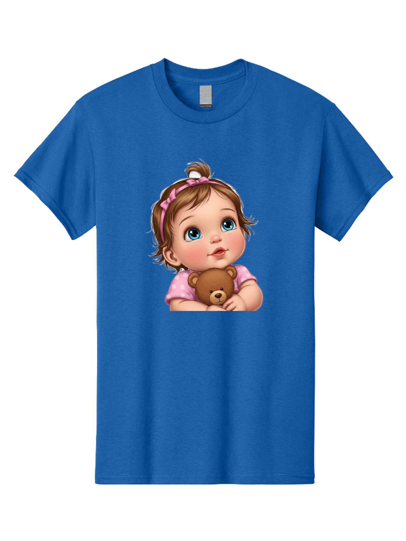 Baby-Girl-With-Teddy-Bear-2 Men'S Graphic Tee, 100% Cotton, Comfortable Casual Summer Wear, Machine Washable, Vintage Camera, Old Camera, Antique Camera, Black Camera, Classic Photography, Photography Equipment, Nostalgic Device, Film Camera, Bak012 12