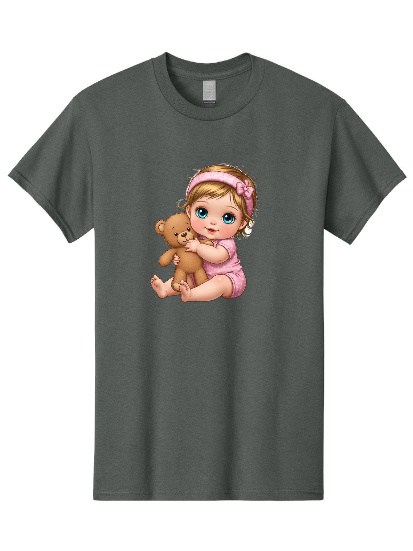 Baby-Girl-With-Teddy-Bear Men'S Graphic Tee, 100% Cotton, Comfortable Casual Summer Wear, Machine Washable, Vintage Camera, Old Camera, Antique Camera, Black Camera, Classic Photography, Photography Equipment, Nostalgic Device, Film Camera, Bak013 8