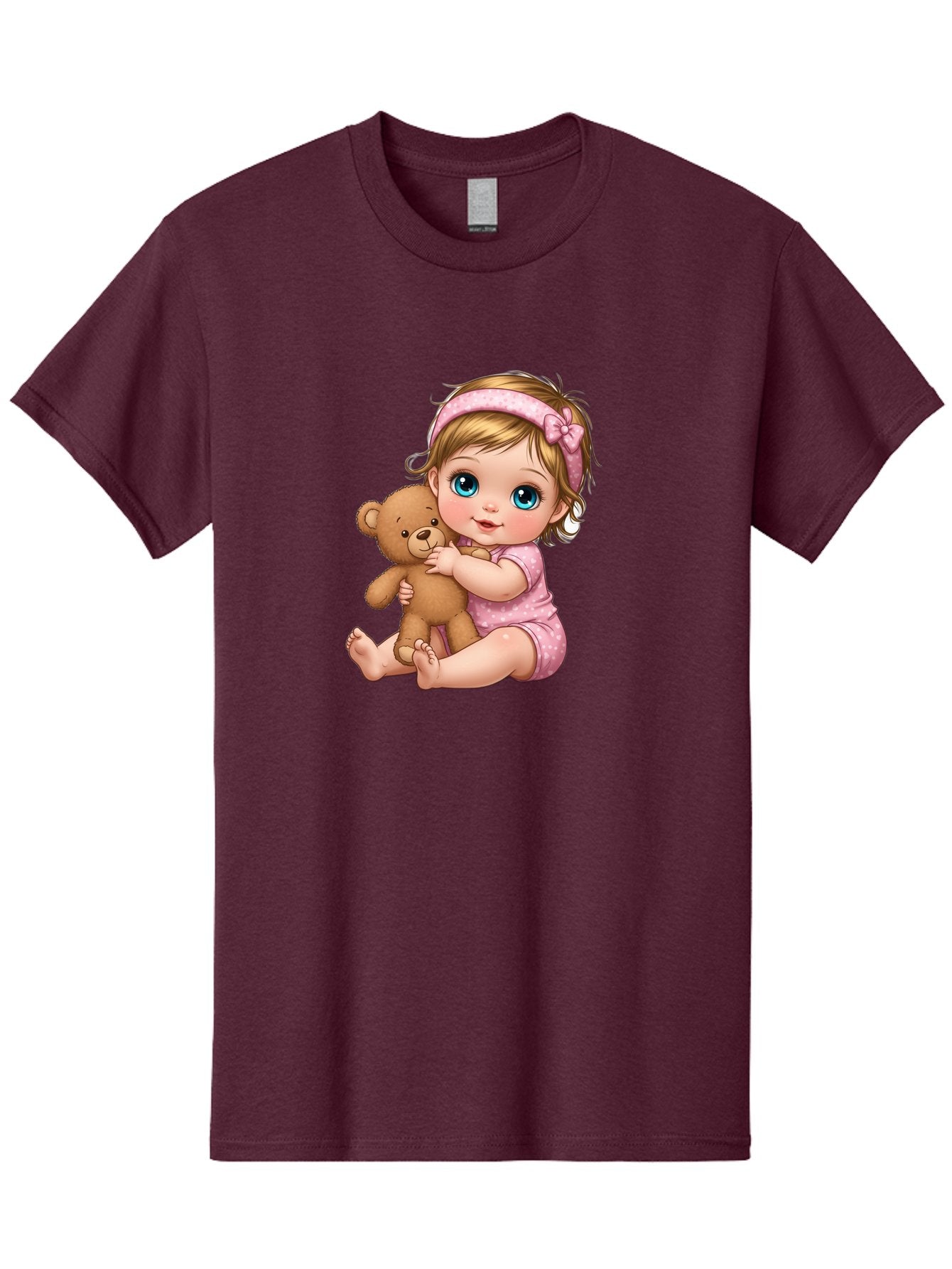 Baby-Girl-With-Teddy-Bear Men'S Graphic Tee, 100% Cotton, Comfortable Casual Summer Wear, Machine Washable, Vintage Camera, Old Camera, Antique Camera, Black Camera, Classic Photography, Photography Equipment, Nostalgic Device, Film Camera, Bak013