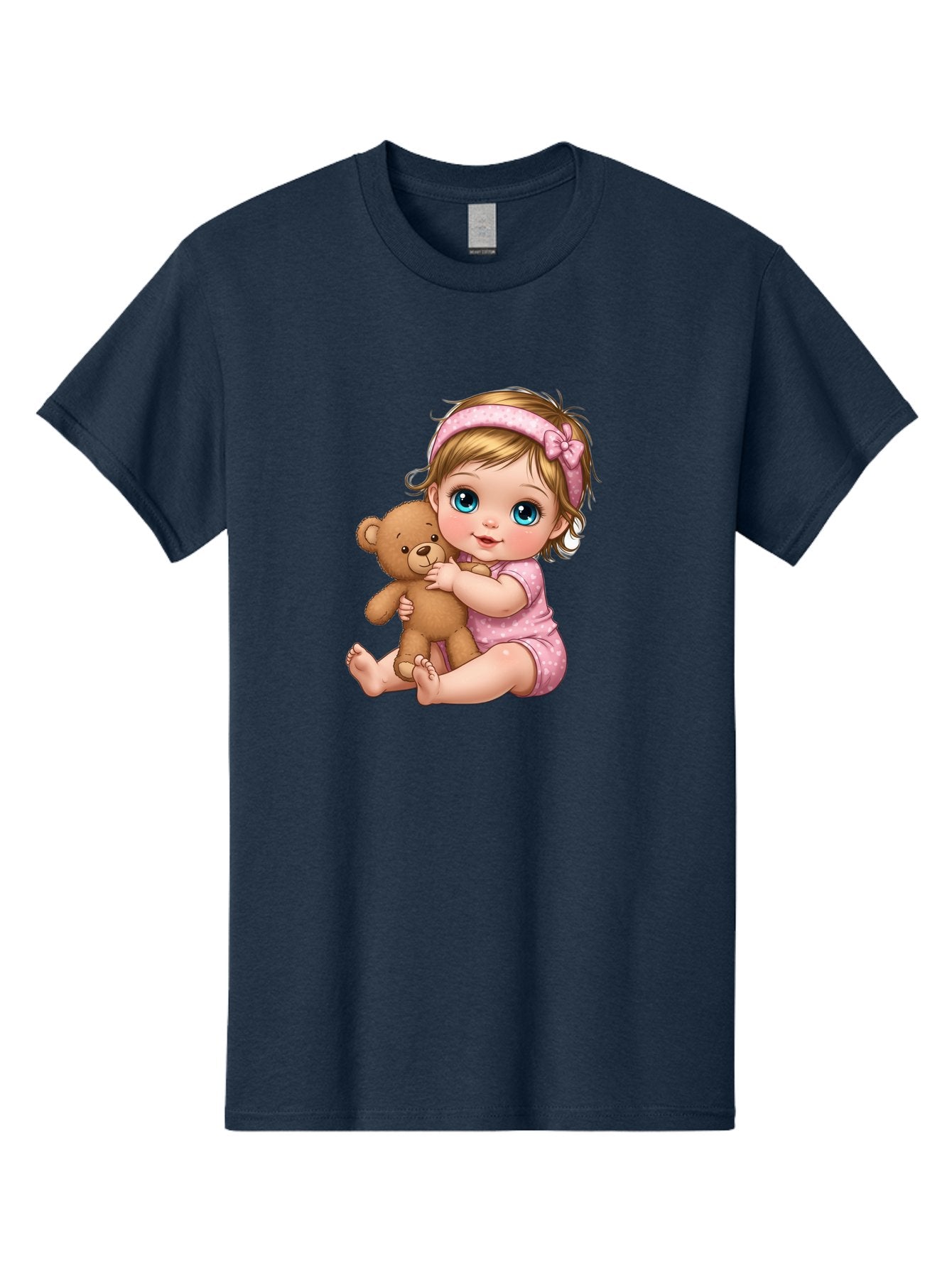 Baby-Girl-With-Teddy-Bear Men'S Graphic Tee, 100% Cotton, Comfortable Casual Summer Wear, Machine Washable, Vintage Camera, Old Camera, Antique Camera, Black Camera, Classic Photography, Photography Equipment, Nostalgic Device, Film Camera, Bak013 11