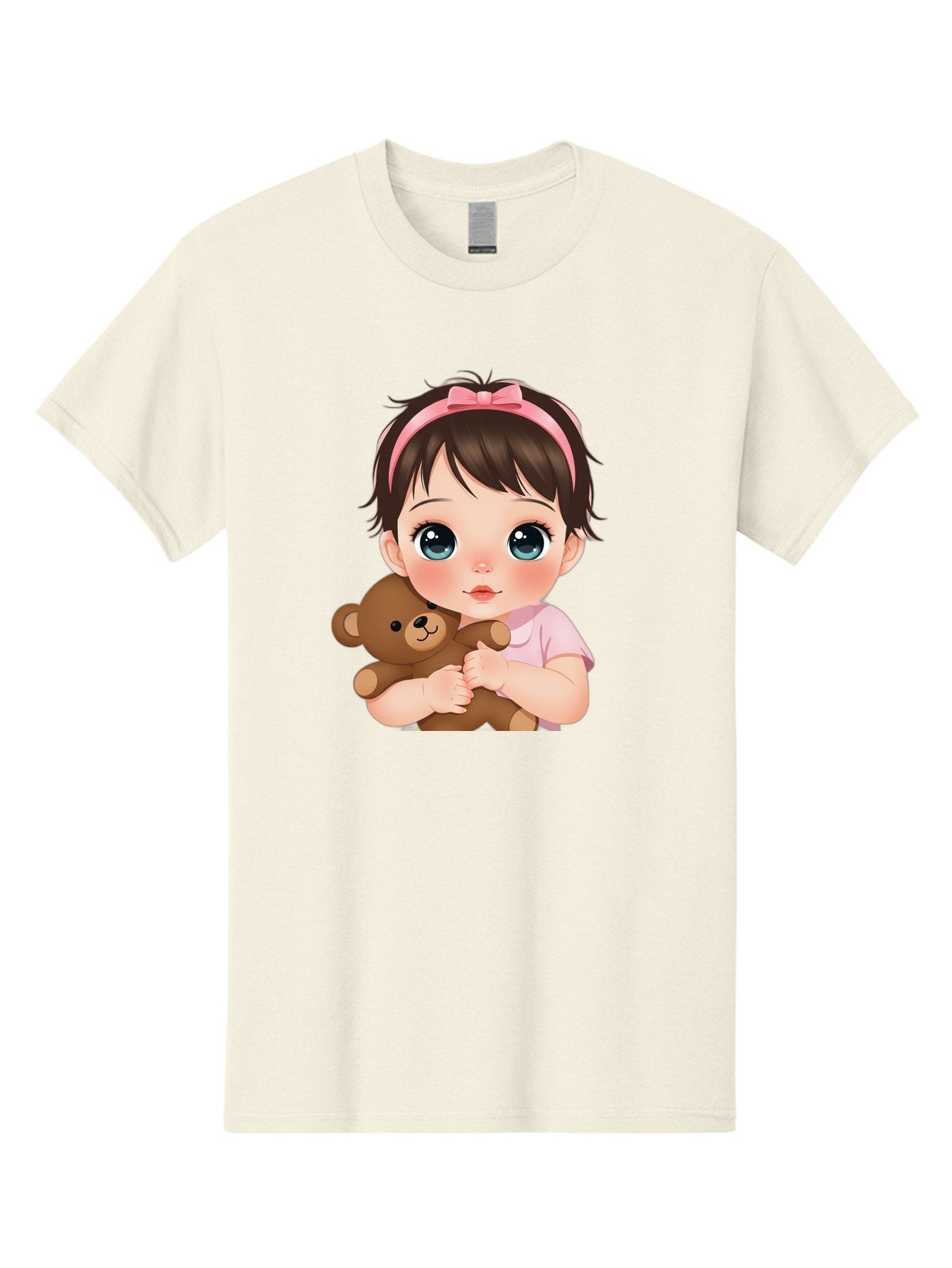 Baby-Girl-With-Teddy Men'S Graphic Tee, 100% Cotton, Comfortable Casual Summer Wear, Machine Washable, Vintage Camera, Old Camera, Antique Camera, Black Camera, Classic Photography, Photography Equipment, Nostalgic Device, Film Camera, Bak014 10