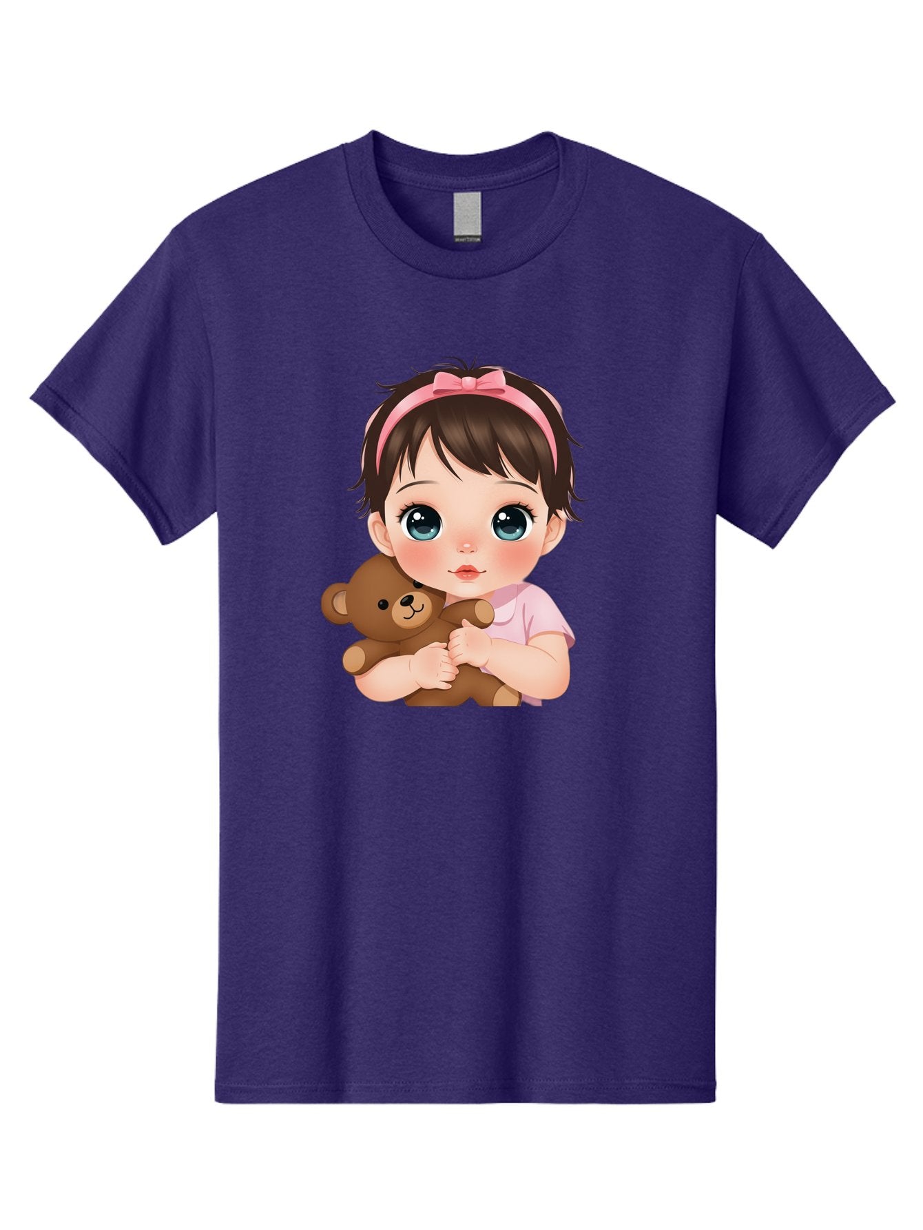 Baby-Girl-With-Teddy Men'S Graphic Tee, 100% Cotton, Comfortable Casual Summer Wear, Machine Washable, Vintage Camera, Old Camera, Antique Camera, Black Camera, Classic Photography, Photography Equipment, Nostalgic Device, Film Camera, Bak014 11
