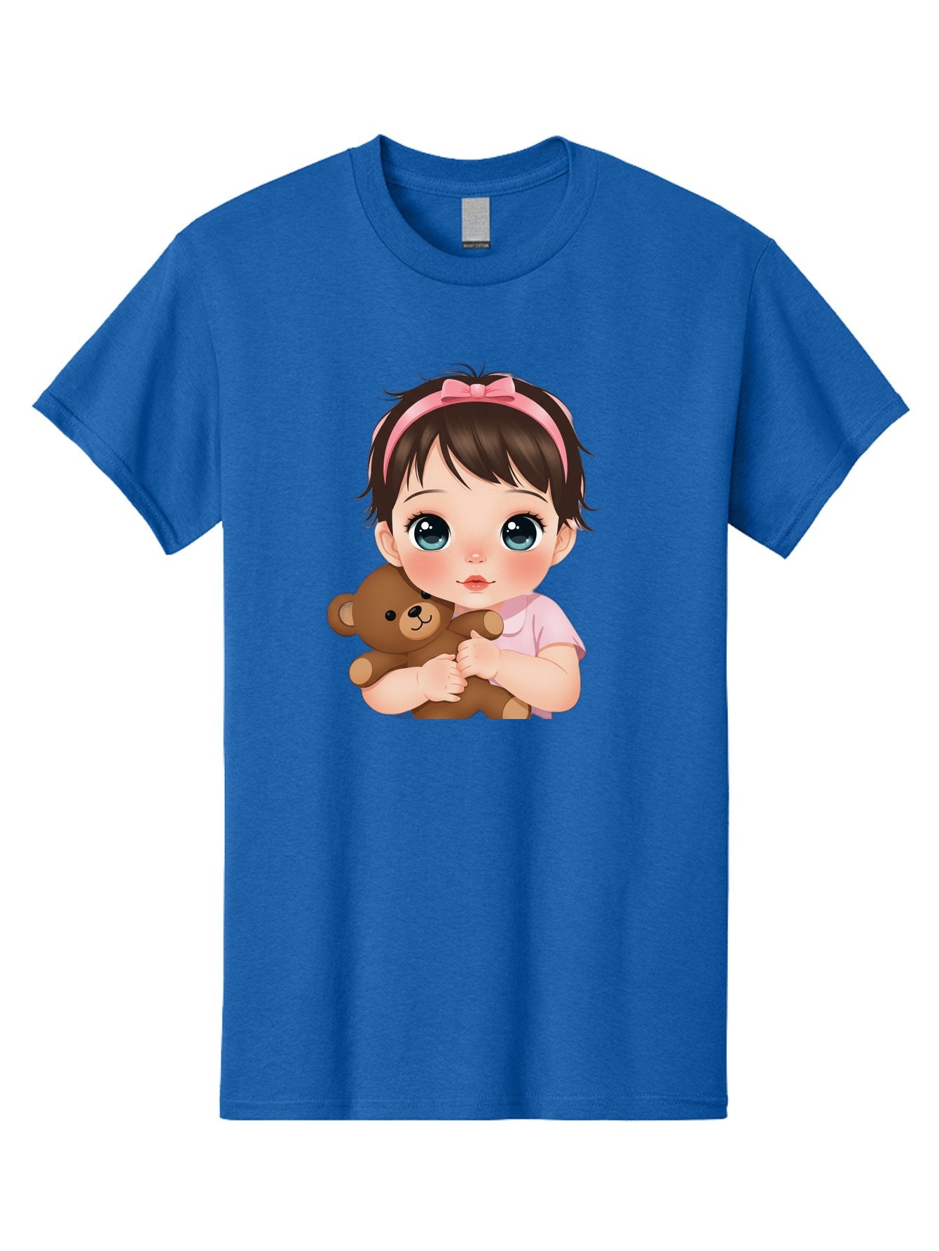 Baby-Girl-With-Teddy Men'S Graphic Tee, 100% Cotton, Comfortable Casual Summer Wear, Machine Washable, Vintage Camera, Old Camera, Antique Camera, Black Camera, Classic Photography, Photography Equipment, Nostalgic Device, Film Camera, Bak014 6