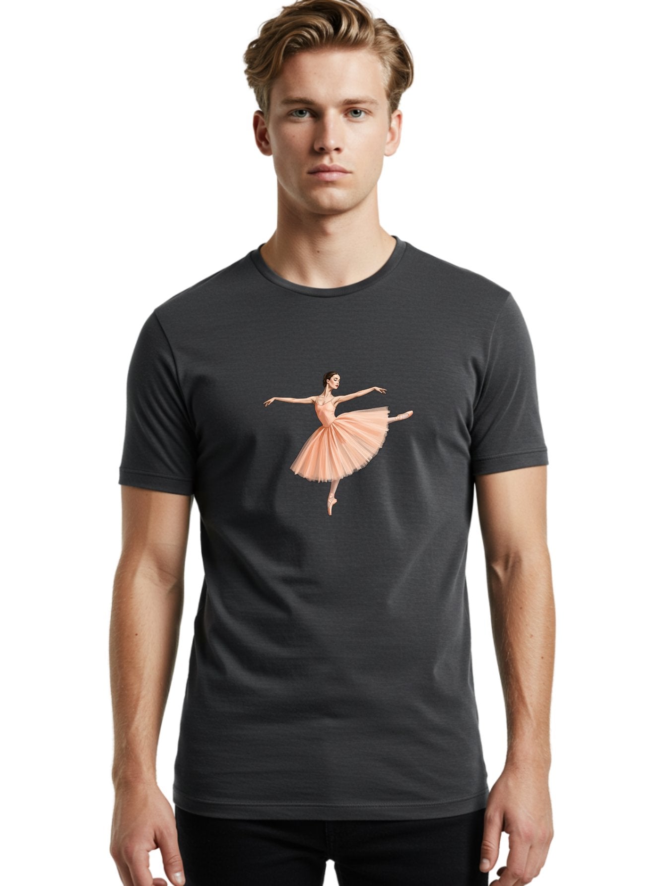 Ballerina-3 Men'S Graphic Tee, 100% Cotton, Comfortable Casual Summer Wear, Machine Washable, Vintage Camera, Old Camera, Antique Camera, Black Camera, Classic Photography, Photography Equipment, Nostalgic Device, Film Camera, Camera Art Bak018 20