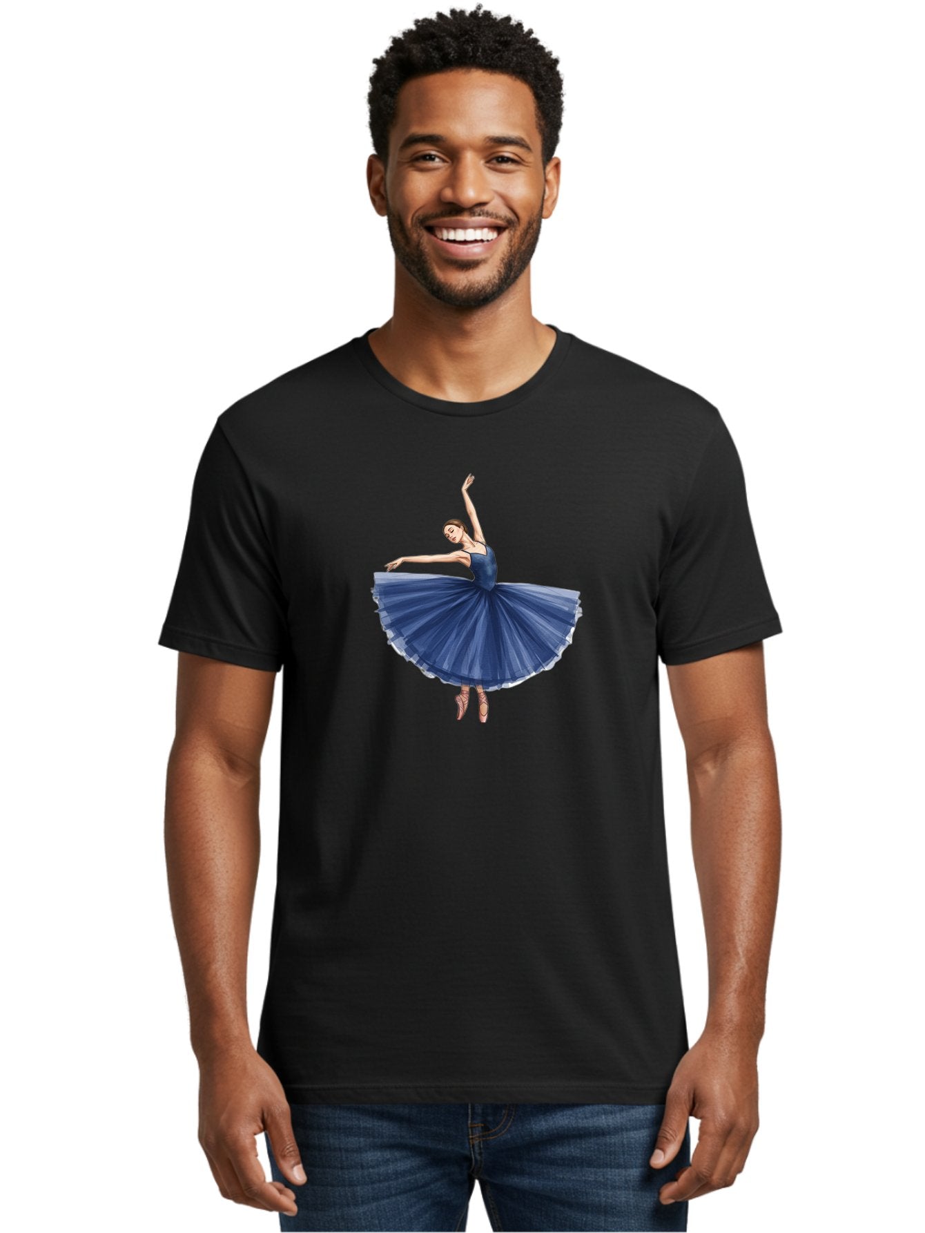 Ballerina-In-Blue-Tutu Men'S Graphic Tee, 100% Cotton, Comfortable Casual Summer Wear, Machine Washable, Vintage Camera, Old Camera, Antique Camera, Black Camera, Classic Photography, Photography Equipment, Nostalgic Device, Film Camera, Bak020 21