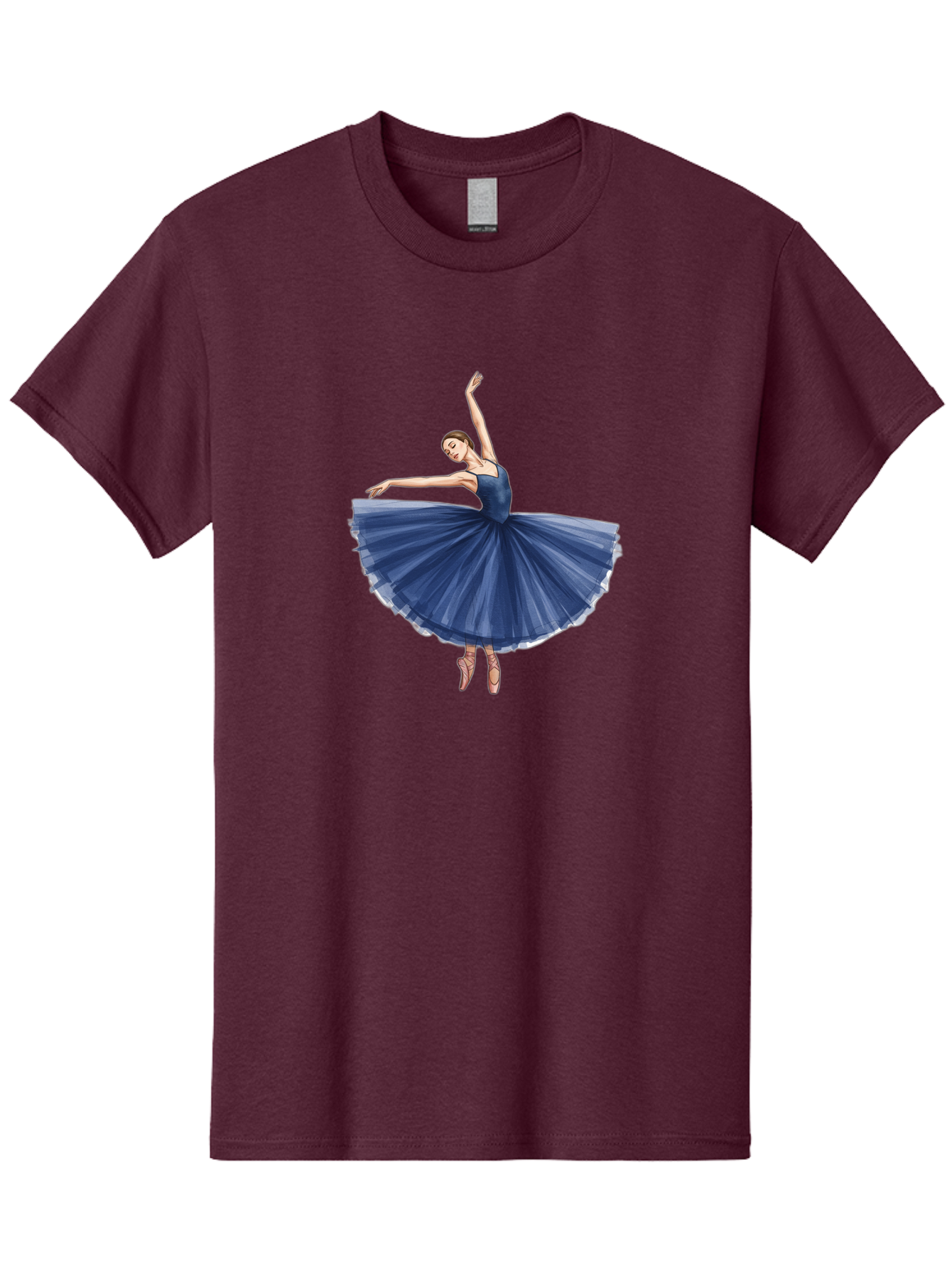 Ballerina-In-Blue-Tutu Men'S Graphic Tee, 100% Cotton, Comfortable Casual Summer Wear, Machine Washable, Vintage Camera, Old Camera, Antique Camera, Black Camera, Classic Photography, Photography Equipment, Nostalgic Device, Film Camera, Bak020
