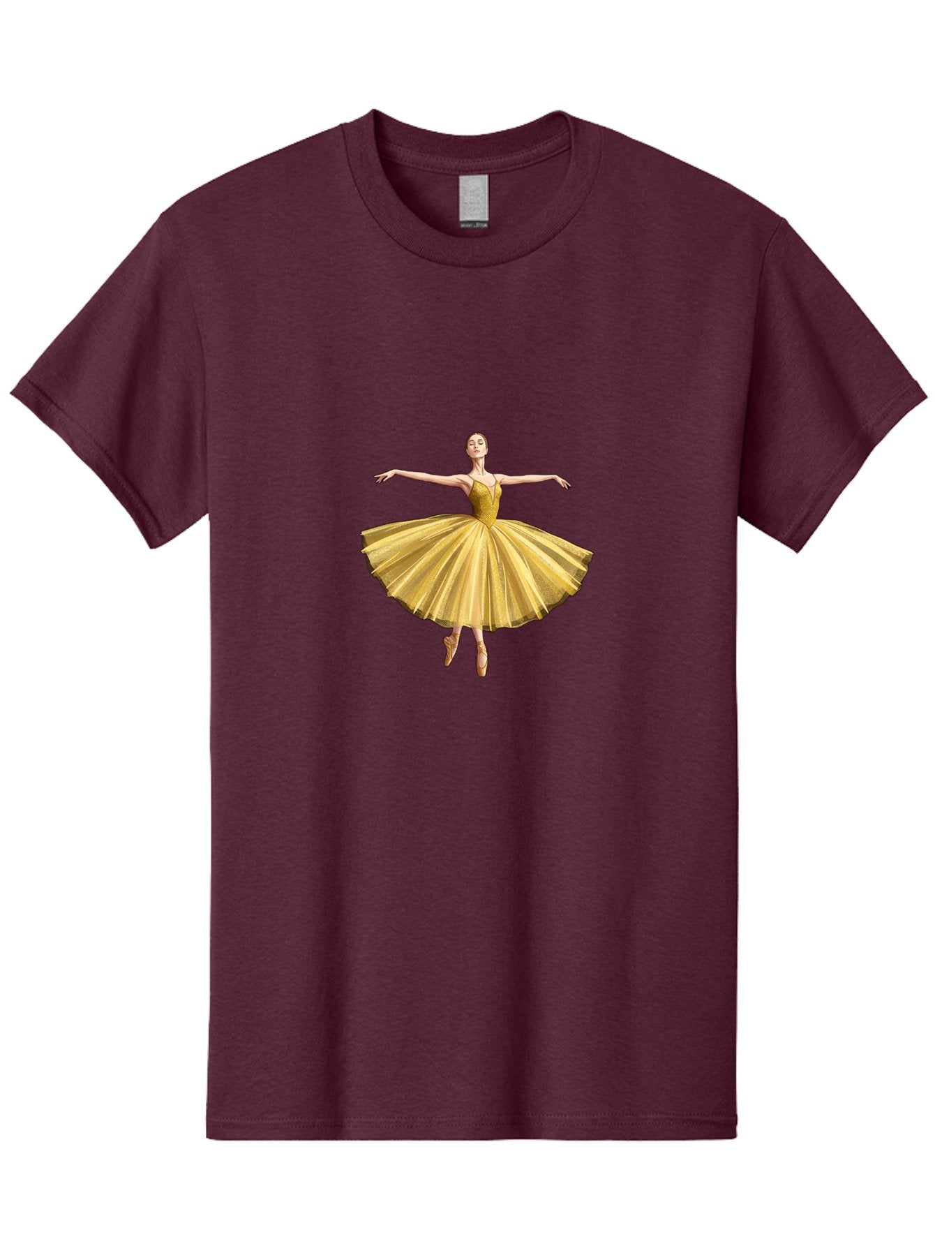 Ballerina-In-Gold-Tutu Men'S Graphic Tee, 100% Cotton, Comfortable Casual Summer Wear, Machine Washable, Vintage Camera, Old Camera, Antique Camera, Black Camera, Classic Photography, Photography Equipment, Nostalgic Device, Film Camera, Bak021