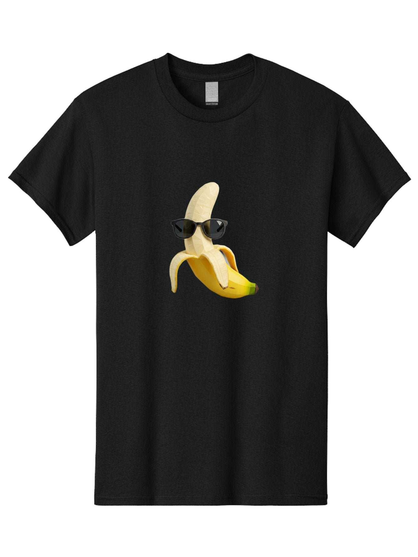 Banana-Man-Wearing-Sunglasses Men'S Graphic Tee, 100% Cotton, Comfortable Casual Summer Wear, Machine Washable, Vintage Camera, Old Camera, Antique Camera, Black Camera, Classic Photography, Photography Equipment, Nostalgic Device, Bak028 13