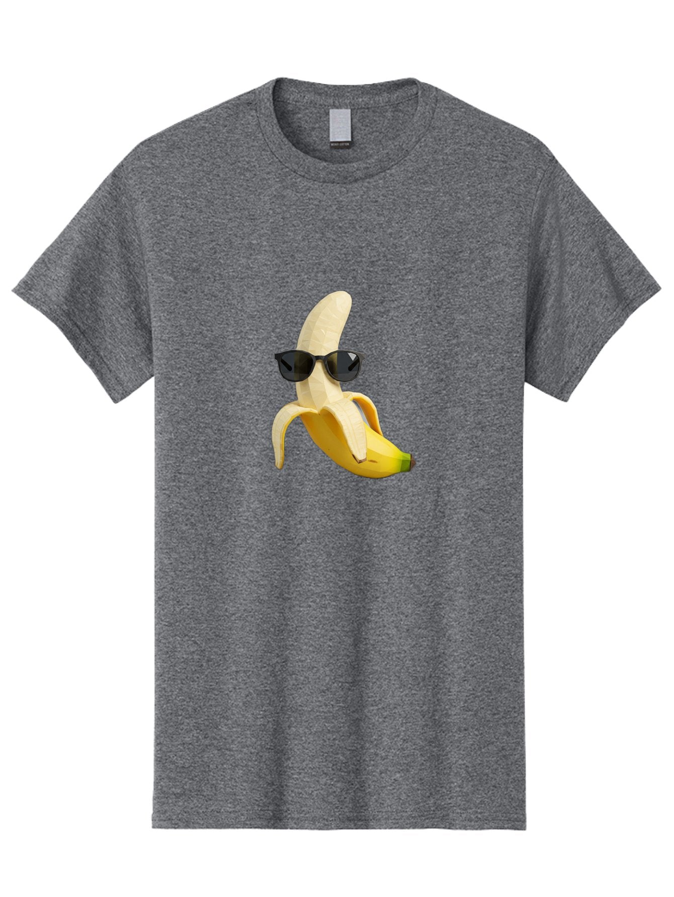 Banana-Man-Wearing-Sunglasses Men'S Graphic Tee, 100% Cotton, Comfortable Casual Summer Wear, Machine Washable, Vintage Camera, Old Camera, Antique Camera, Black Camera, Classic Photography, Photography Equipment, Nostalgic Device, Bak028 8