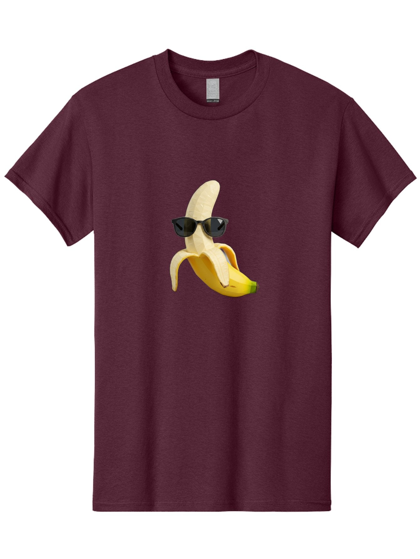 Banana-Man-Wearing-Sunglasses Men'S Graphic Tee, 100% Cotton, Comfortable Casual Summer Wear, Machine Washable, Vintage Camera, Old Camera, Antique Camera, Black Camera, Classic Photography, Photography Equipment, Nostalgic Device, Bak028
