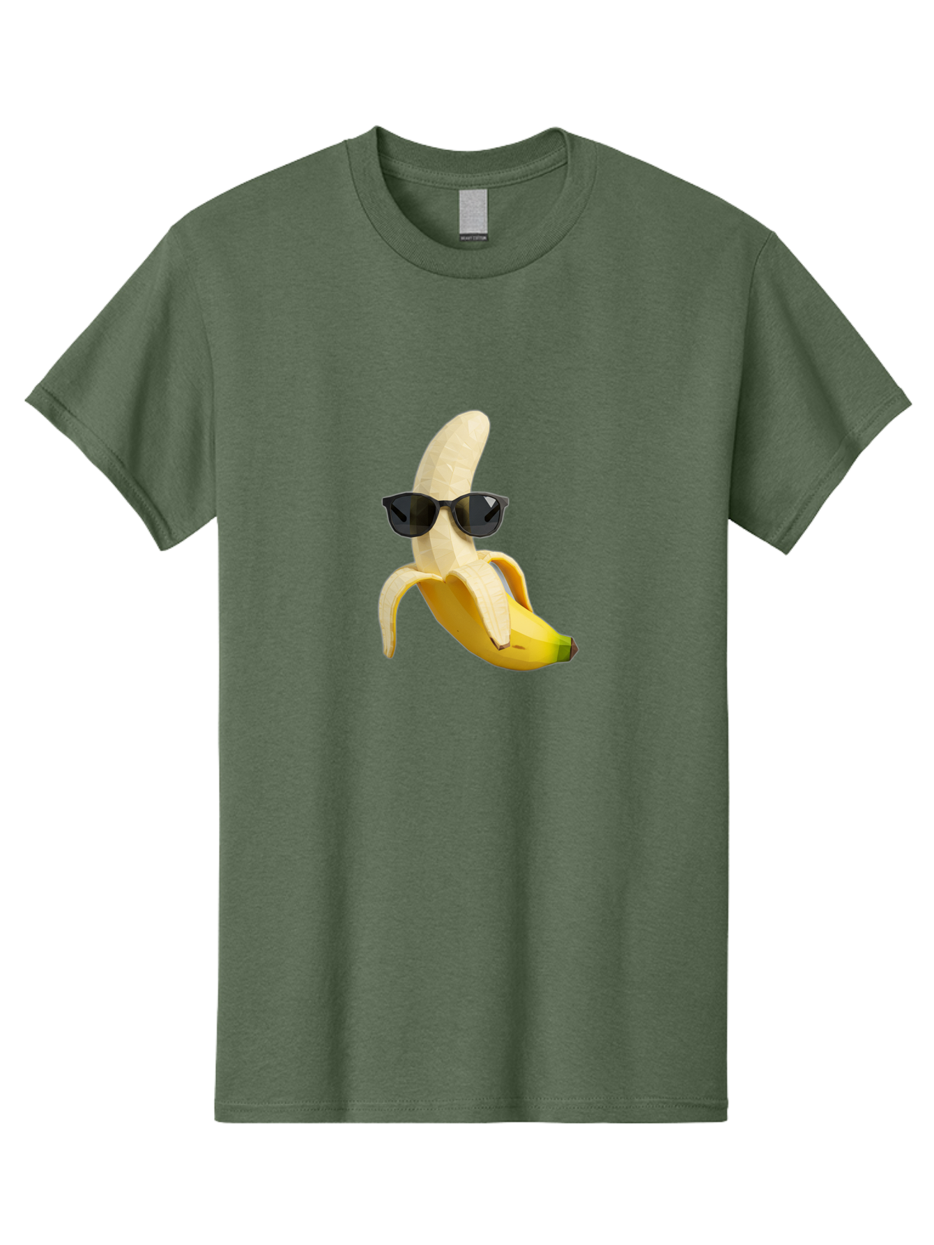 Banana-Man-Wearing-Sunglasses Men'S Graphic Tee, 100% Cotton, Comfortable Casual Summer Wear, Machine Washable, Vintage Camera, Old Camera, Antique Camera, Black Camera, Classic Photography, Photography Equipment, Nostalgic Device, Bak028 3