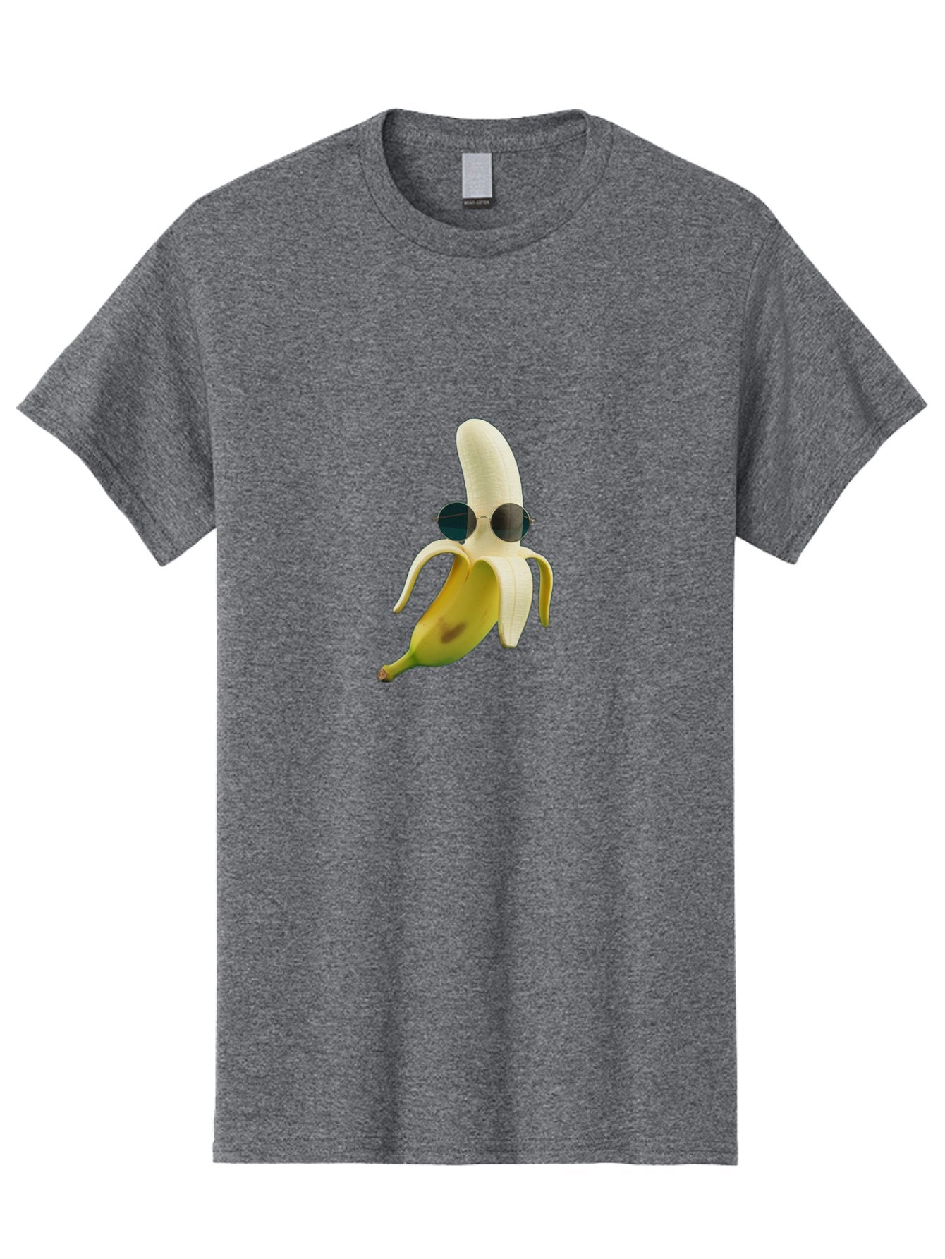 Banana-With-Sunglasses-1 Men'S Graphic Tee, 100% Cotton, Comfortable Casual Summer Wear, Machine Washable, Vintage Camera, Old Camera, Antique Camera, Black Camera, Classic Photography, Photography Equipment, Nostalgic Device, Film Camera, Bak031 13