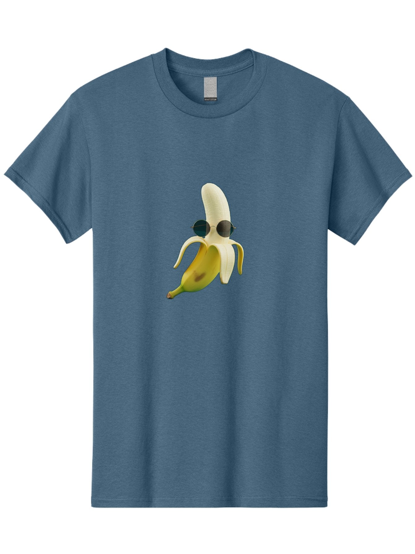 Banana-With-Sunglasses-1 Men'S Graphic Tee, 100% Cotton, Comfortable Casual Summer Wear, Machine Washable, Vintage Camera, Old Camera, Antique Camera, Black Camera, Classic Photography, Photography Equipment, Nostalgic Device, Film Camera, Bak031 12