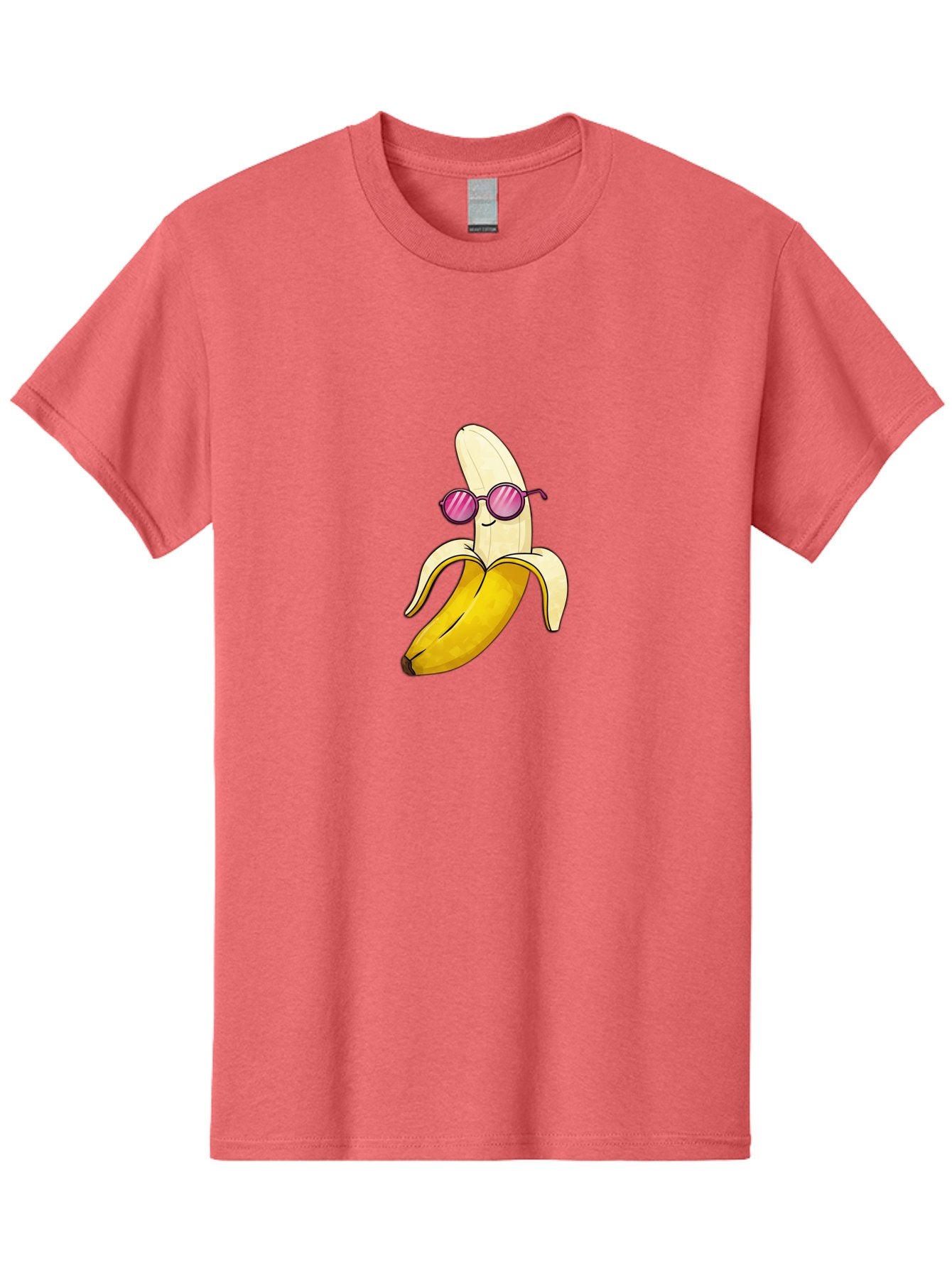 Banana-With-Sunglasses-2 Men'S Graphic Tee, 100% Cotton, Comfortable Casual Summer Wear, Machine Washable, Vintage Camera, Old Camera, Antique Camera, Black Camera, Classic Photography, Photography Equipment, Nostalgic Device, Film Camera, Bak032 8