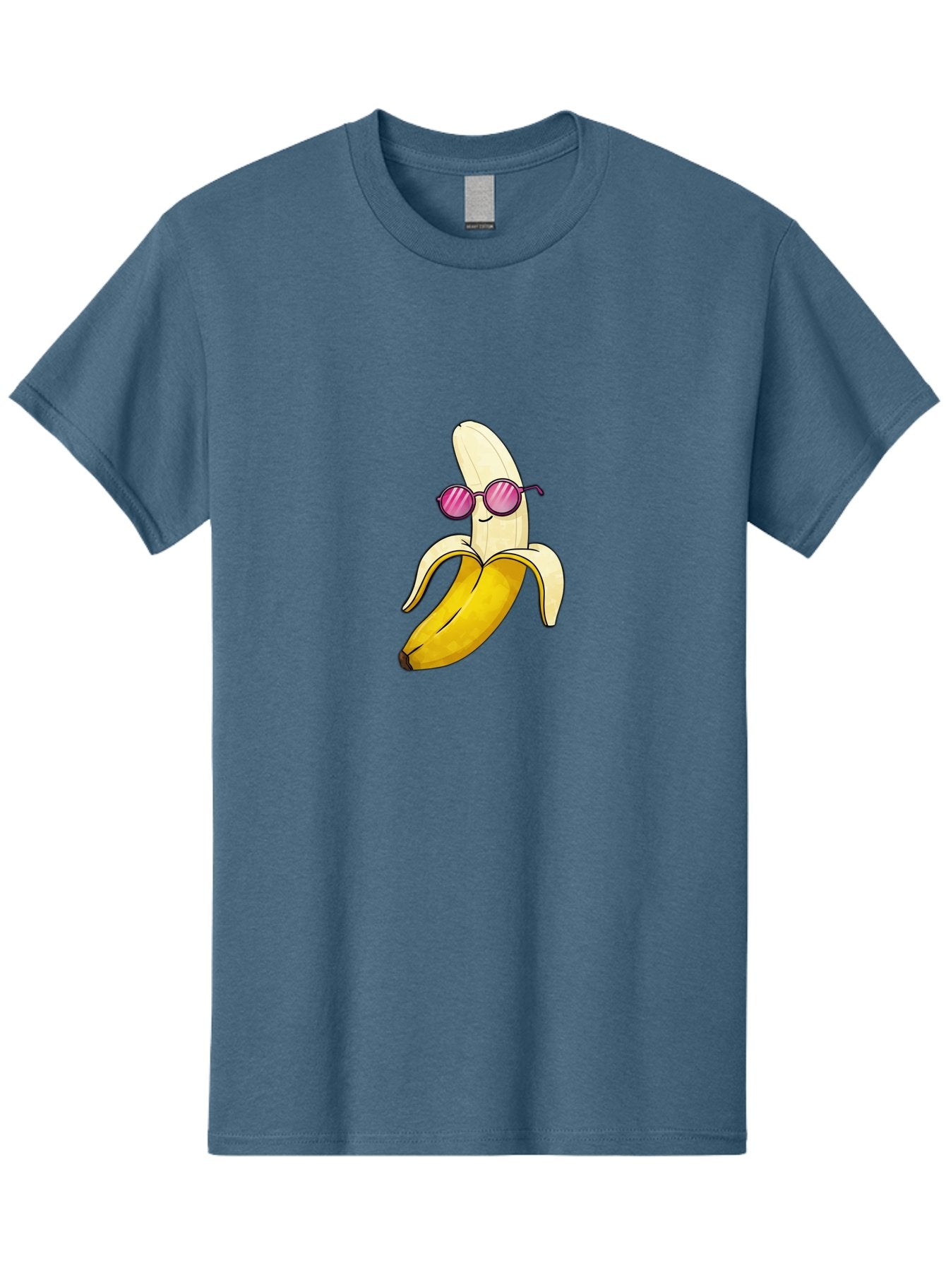 Banana-With-Sunglasses-2 Men'S Graphic Tee, 100% Cotton, Comfortable Casual Summer Wear, Machine Washable, Vintage Camera, Old Camera, Antique Camera, Black Camera, Classic Photography, Photography Equipment, Nostalgic Device, Film Camera, Bak032 14
