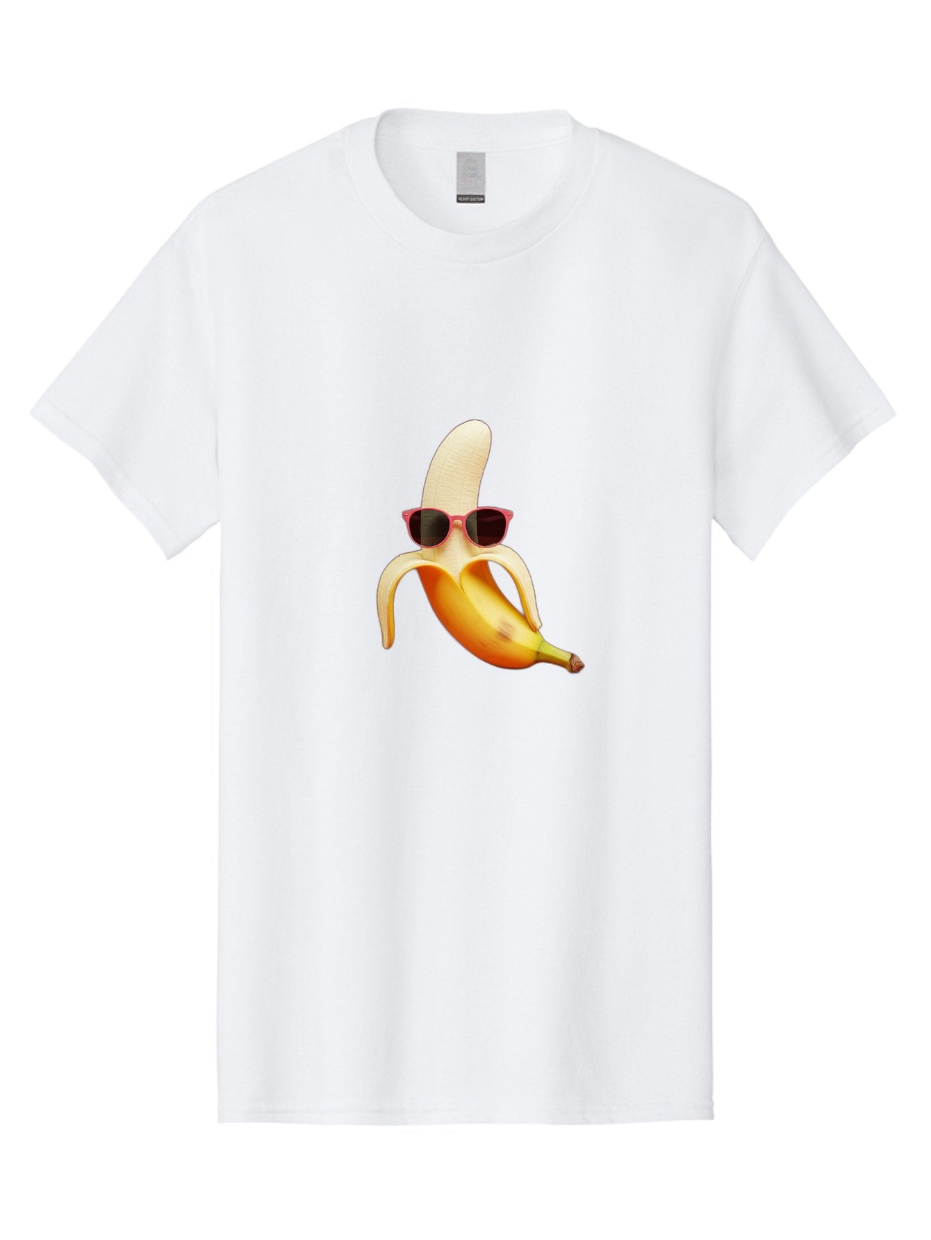 Banana-With-Sunglasses Men'S Graphic Tee, 100% Cotton, Comfortable Casual Summer Wear, Machine Washable, Vintage Camera, Old Camera, Antique Camera, Black Camera, Classic Photography, Photography Equipment, Nostalgic Device, Film Camera, Bak033 11