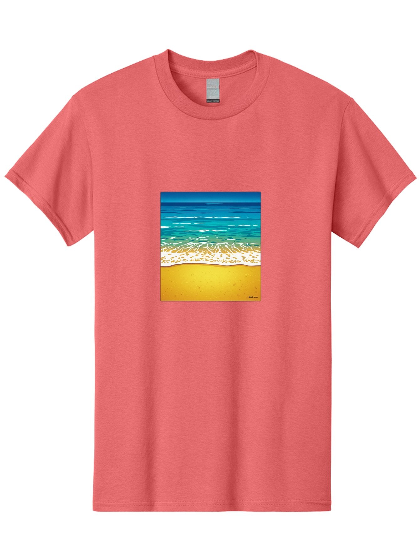 Beach-Scene Men'S Graphic Tee, 100% Cotton, Comfortable Casual Summer Wear, Machine Washable, Vintage Camera, Old Camera, Antique Camera, Black Camera, Classic Photography, Photography Equipment, Nostalgic Device, Film Camera, Camera Art Bak038 7