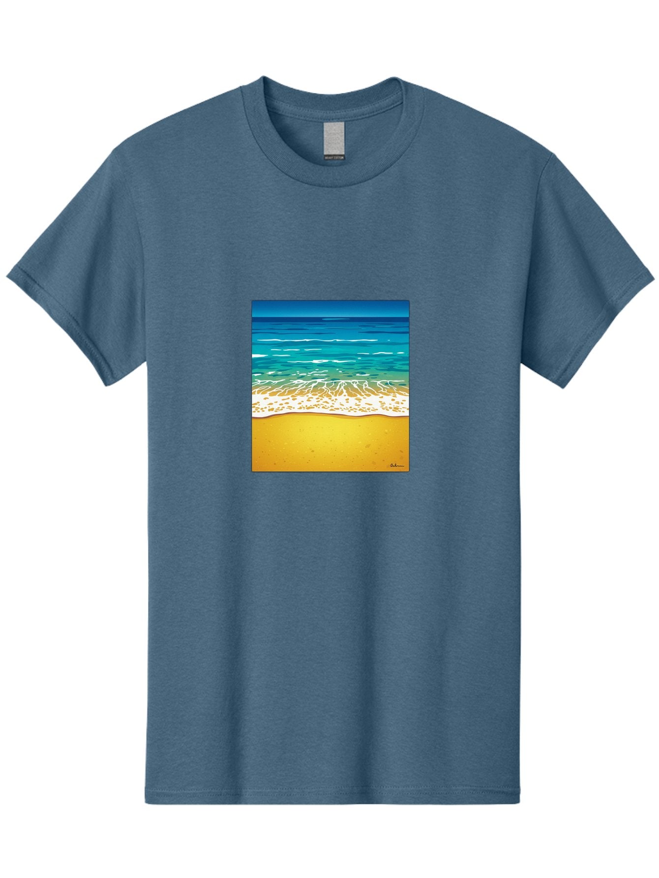 Beach-Scene Men'S Graphic Tee, 100% Cotton, Comfortable Casual Summer Wear, Machine Washable, Vintage Camera, Old Camera, Antique Camera, Black Camera, Classic Photography, Photography Equipment, Nostalgic Device, Film Camera, Camera Art Bak038 15