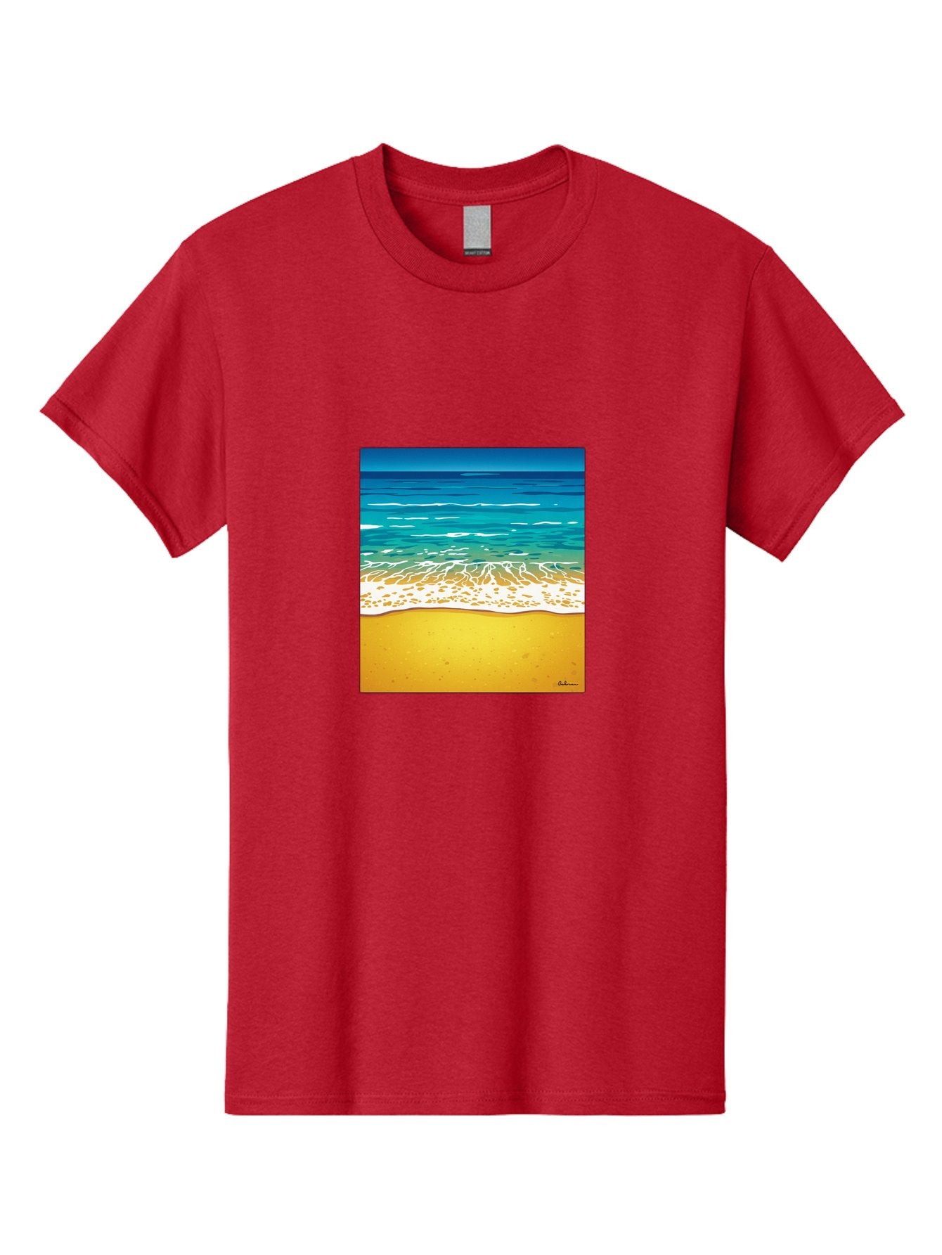Beach-Scene Men'S Graphic Tee, 100% Cotton, Comfortable Casual Summer Wear, Machine Washable, Vintage Camera, Old Camera, Antique Camera, Black Camera, Classic Photography, Photography Equipment, Nostalgic Device, Film Camera, Camera Art Bak038 13