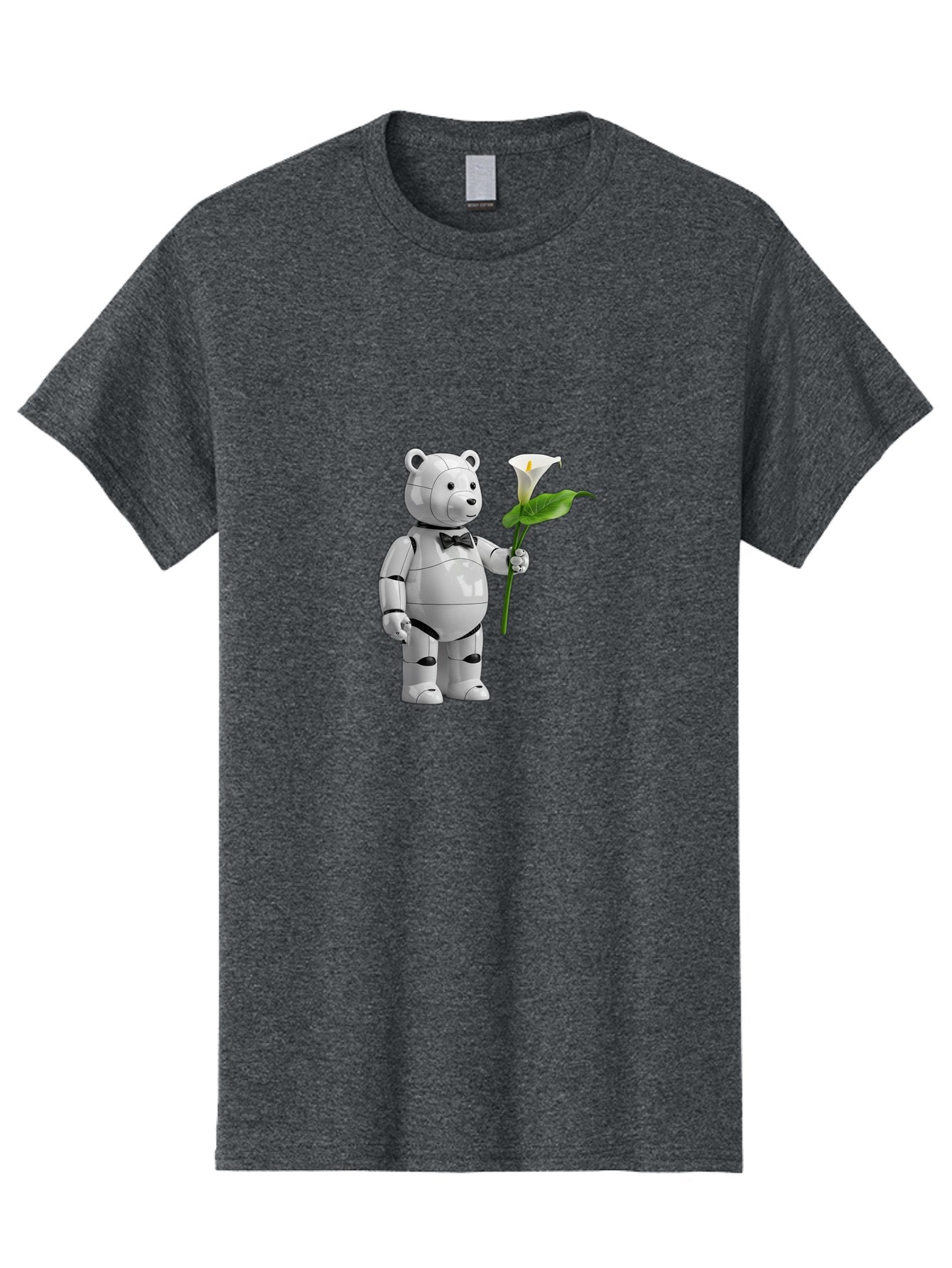Bearbrick-Robot Men'S Graphic Tee, 100% Cotton, Comfortable Casual Summer Wear, Machine Washable, Vintage Camera, Old Camera, Antique Camera, Black Camera, Classic Photography, Photography Equipment, Nostalgic Device, Film Camera, Camera Art Bak045 15