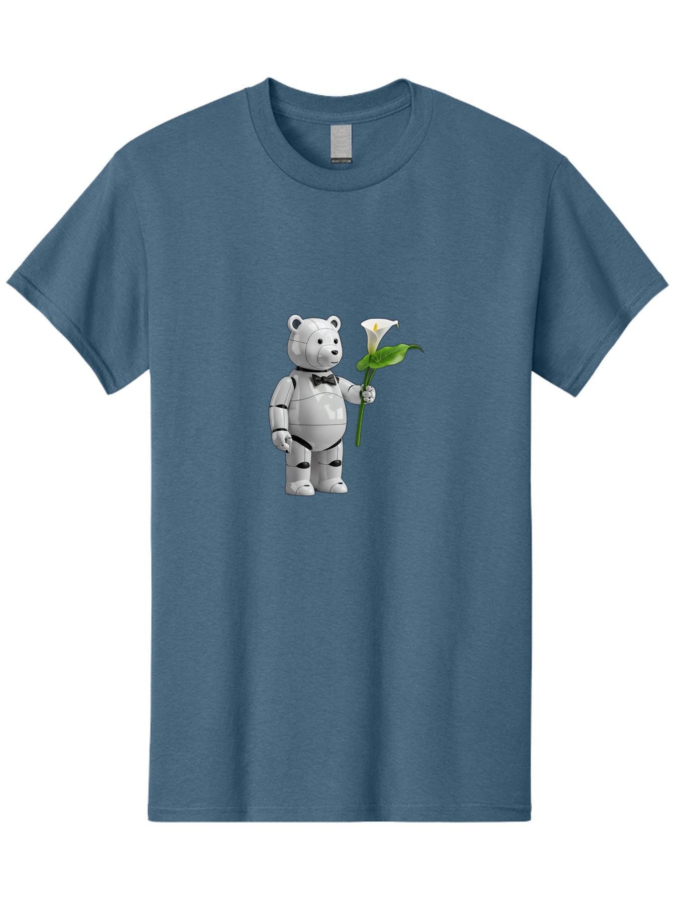 Bearbrick-Robot Men'S Graphic Tee, 100% Cotton, Comfortable Casual Summer Wear, Machine Washable, Vintage Camera, Old Camera, Antique Camera, Black Camera, Classic Photography, Photography Equipment, Nostalgic Device, Film Camera, Camera Art Bak045 4