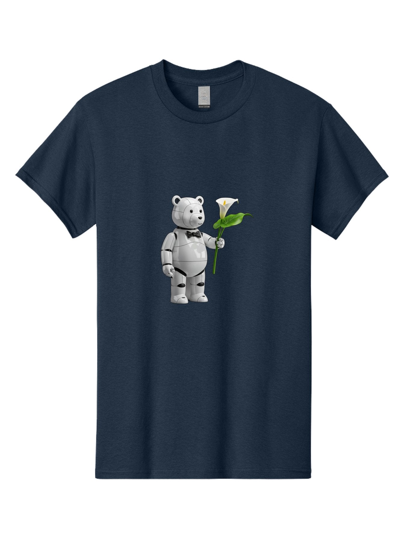Bearbrick-Robot Men'S Graphic Tee, 100% Cotton, Comfortable Casual Summer Wear, Machine Washable, Vintage Camera, Old Camera, Antique Camera, Black Camera, Classic Photography, Photography Equipment, Nostalgic Device, Film Camera, Camera Art Bak045