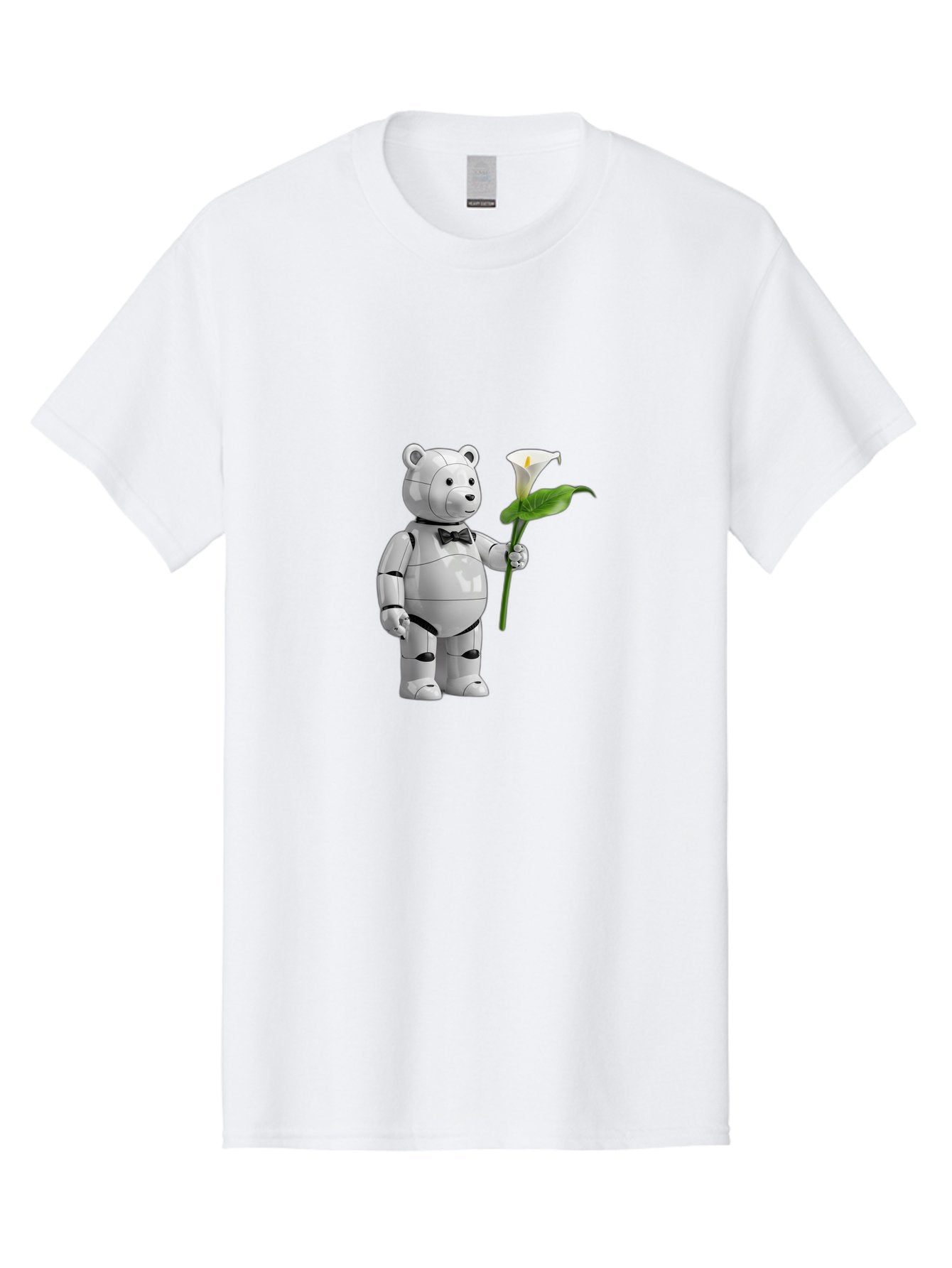 Bearbrick-Robot Men'S Graphic Tee, 100% Cotton, Comfortable Casual Summer Wear, Machine Washable, Vintage Camera, Old Camera, Antique Camera, Black Camera, Classic Photography, Photography Equipment, Nostalgic Device, Film Camera, Camera Art Bak045 8