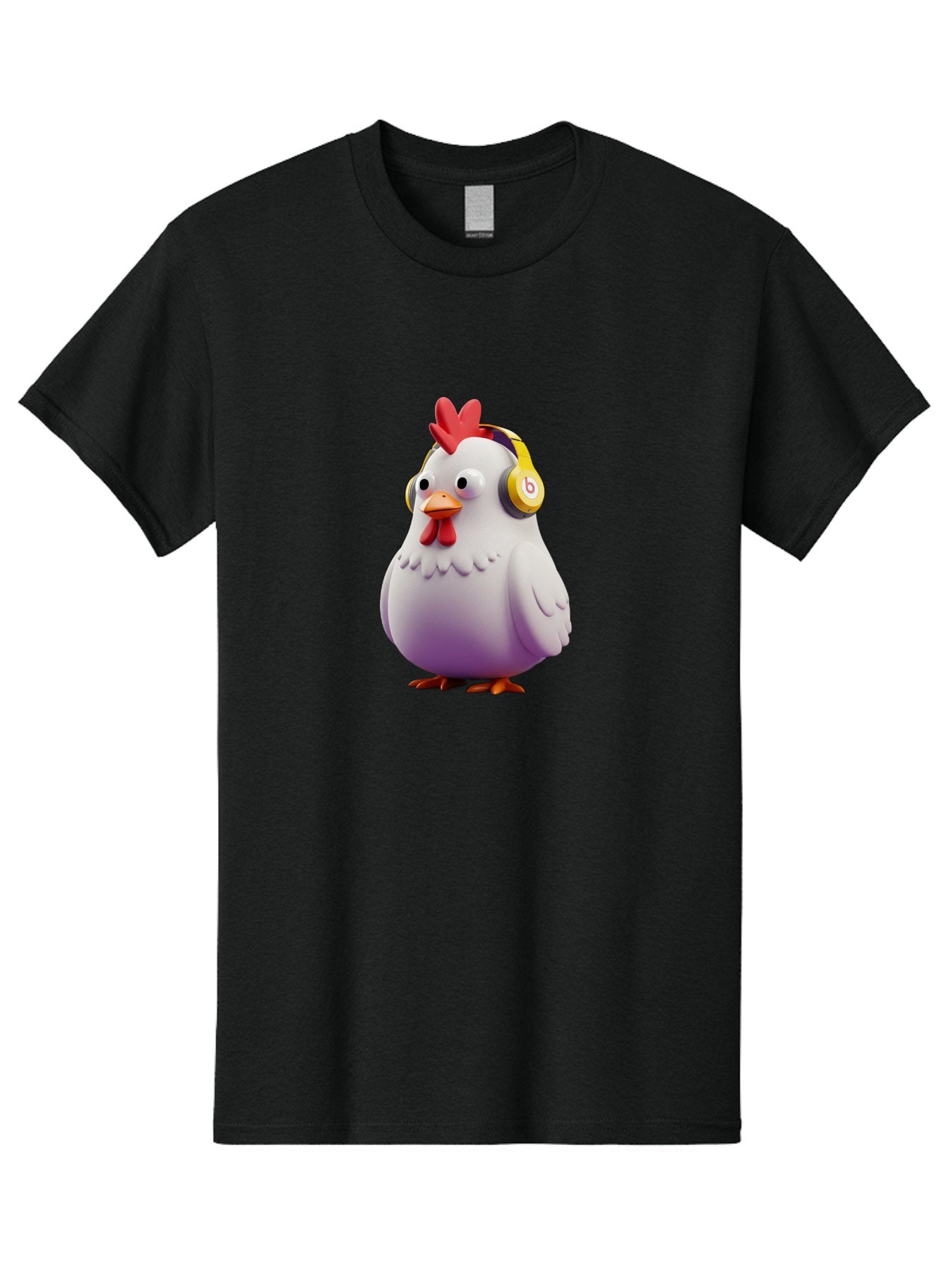 Beats-Chicken-1 Men'S Graphic Tee, 100% Cotton, Comfortable Casual Summer Wear, Machine Washable, Vintage Camera, Old Camera, Antique Camera, Black Camera, Classic Photography, Photography Equipment, Nostalgic Device, Film Camera, Camera Art Bak047