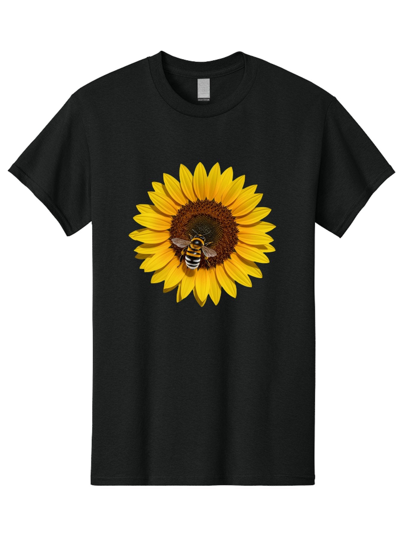 Bee-On-Sunflower Men'S Graphic Tee, 100% Cotton, Comfortable Casual Summer Wear, Machine Washable, Vintage Camera, Old Camera, Antique Camera, Black Camera, Classic Photography, Photography Equipment, Nostalgic Device, Film Camera, Camera Art Bak050 4