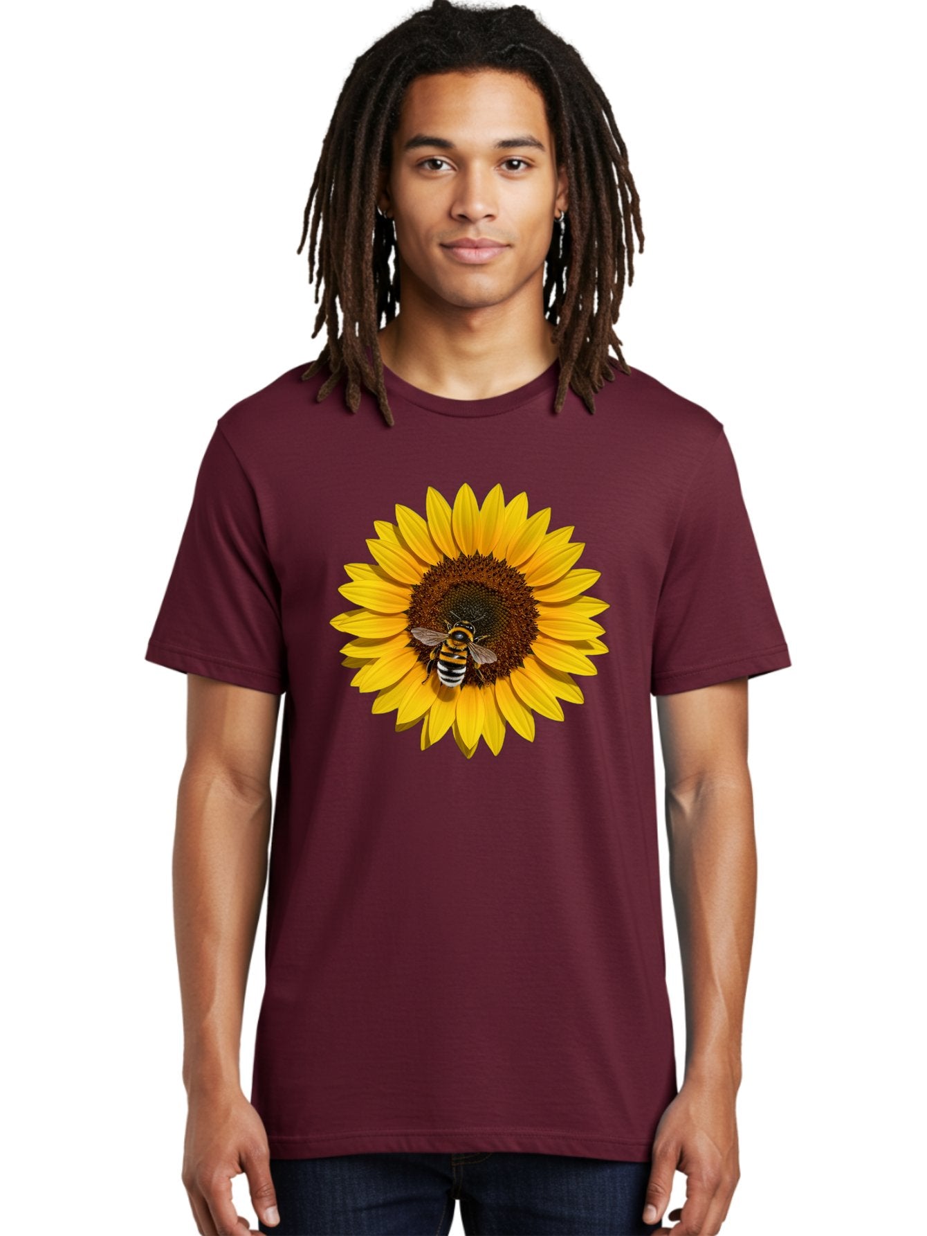 Bee-On-Sunflower Men'S Graphic Tee, 100% Cotton, Comfortable Casual Summer Wear, Machine Washable, Vintage Camera, Old Camera, Antique Camera, Black Camera, Classic Photography, Photography Equipment, Nostalgic Device, Film Camera, Camera Art Bak050 19