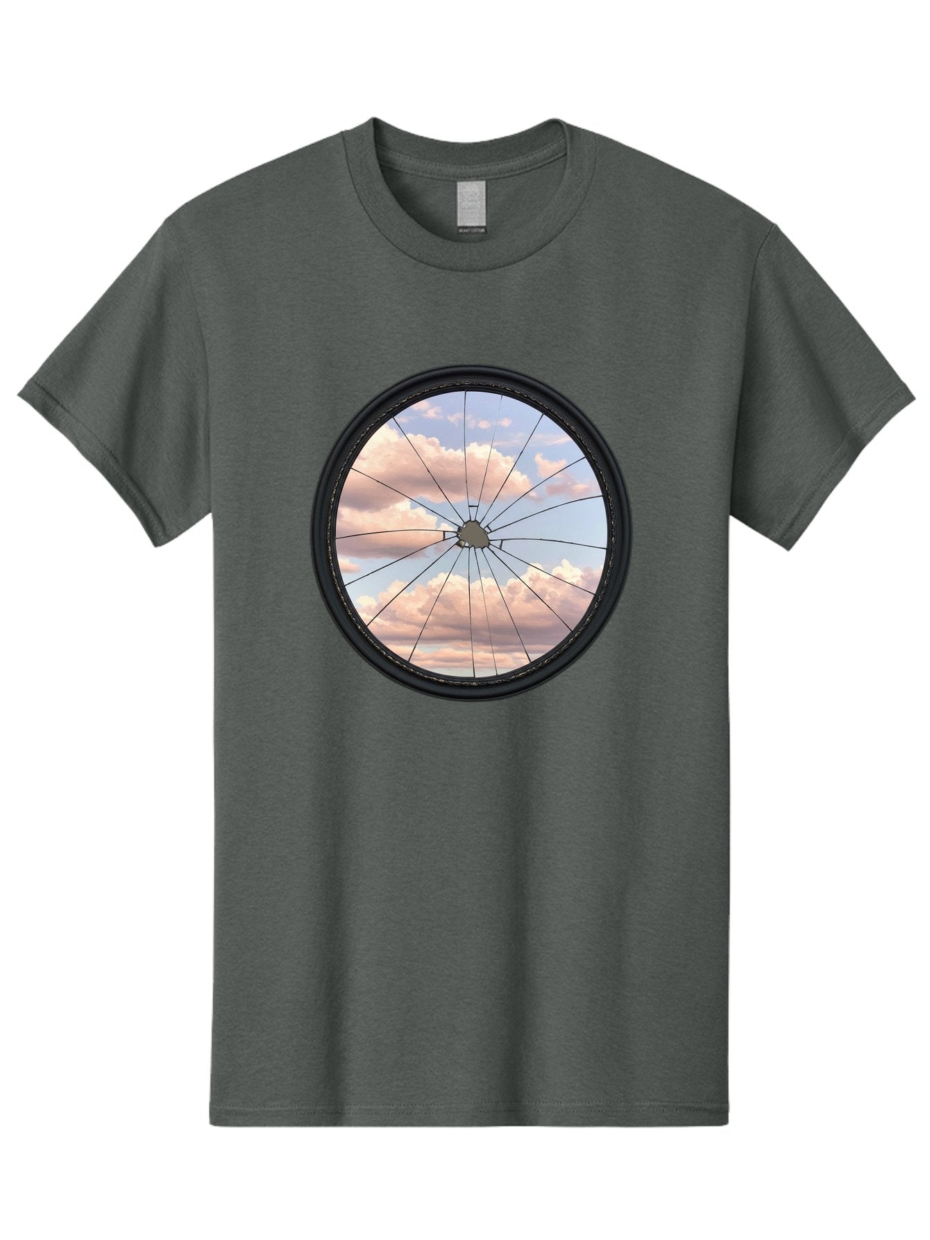 Bicycle-Wheel Men'S Graphic Tee, 100% Cotton, Comfortable Casual Summer Wear, Machine Washable, Vintage Camera, Old Camera, Antique Camera, Black Camera, Classic Photography, Photography Equipment, Nostalgic Device, Film Camera, Camera Art Bak051 14