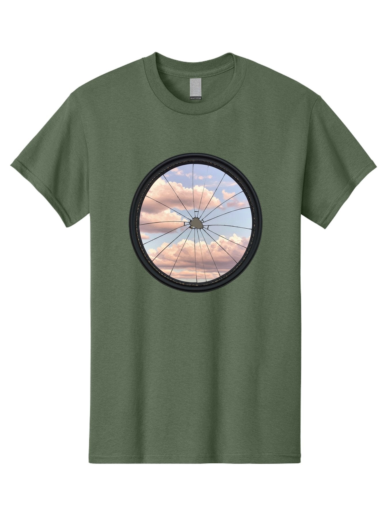 Bicycle-Wheel Men'S Graphic Tee, 100% Cotton, Comfortable Casual Summer Wear, Machine Washable, Vintage Camera, Old Camera, Antique Camera, Black Camera, Classic Photography, Photography Equipment, Nostalgic Device, Film Camera, Camera Art Bak051 3