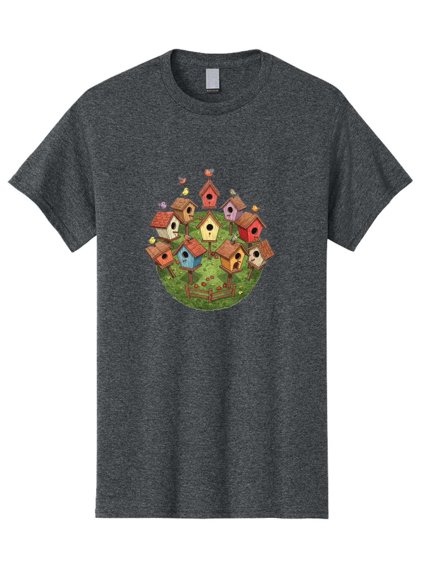 Birdhouses-1 Men'S Graphic Tee, 100% Cotton, Comfortable Casual Summer Wear, Machine Washable, Vintage Camera, Old Camera, Antique Camera, Black Camera, Classic Photography, Photography Equipment, Nostalgic Device, Film Camera, Camera Art Bak053 11