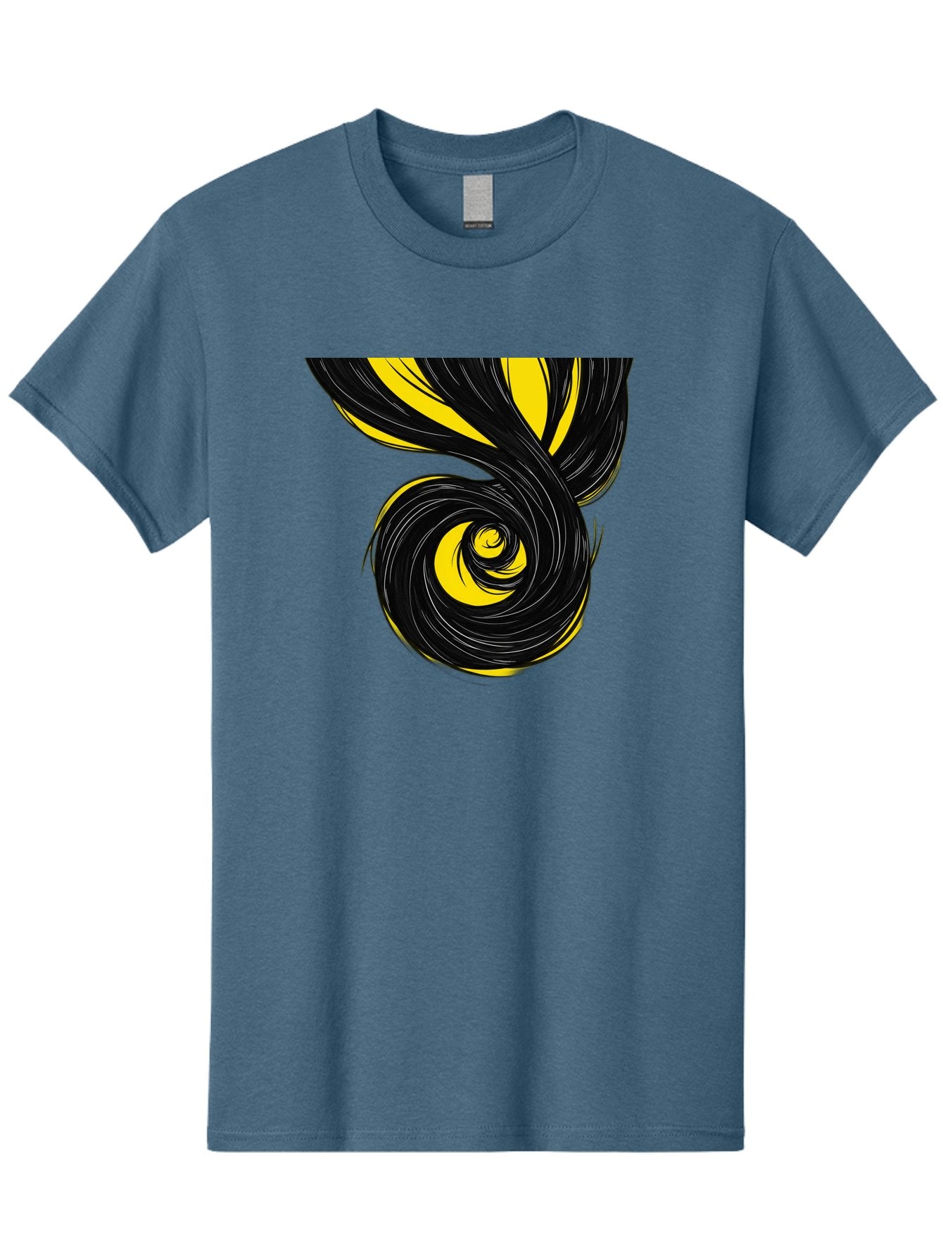 Black-And-Yellow-Swirl Men'S Graphic Tee, 100% Cotton, Comfortable Casual Summer Wear, Machine Washable, Vintage Camera, Old Camera, Antique Camera, Black Camera, Classic Photography, Photography Equipment, Nostalgic Device, Film Camera, Bak056 5
