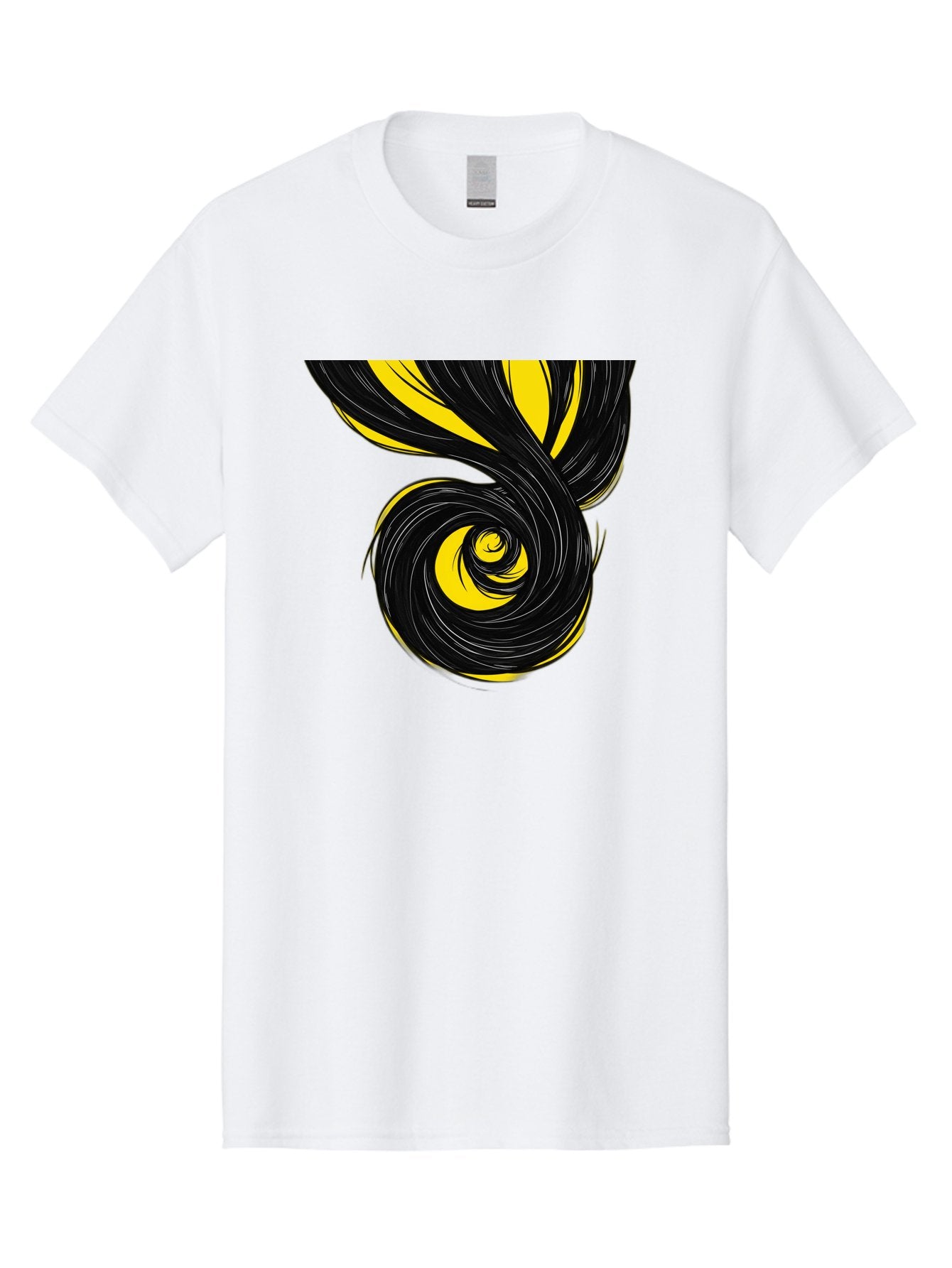 Black-And-Yellow-Swirl Men'S Graphic Tee, 100% Cotton, Comfortable Casual Summer Wear, Machine Washable, Vintage Camera, Old Camera, Antique Camera, Black Camera, Classic Photography, Photography Equipment, Nostalgic Device, Film Camera, Bak056 14